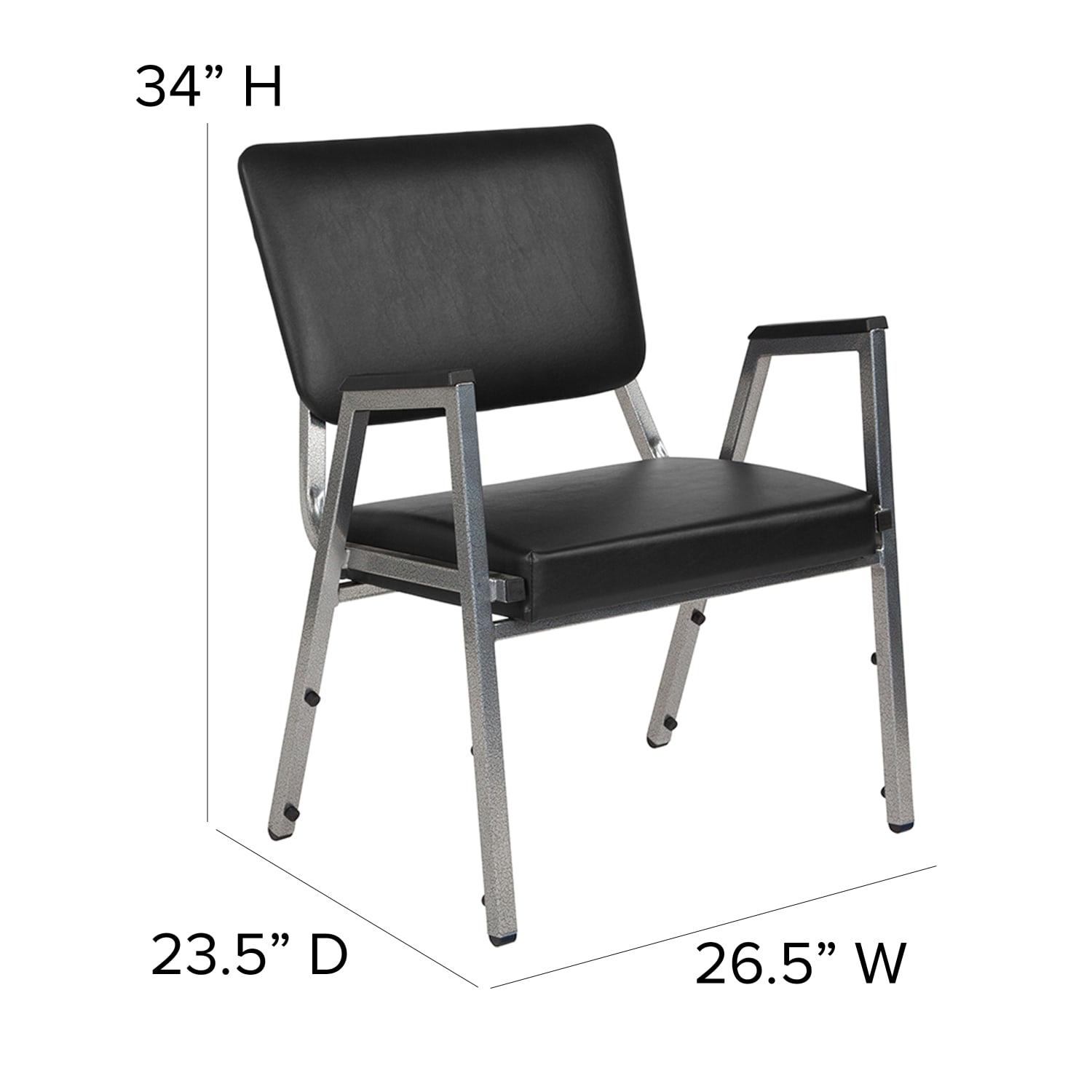 Flash Furniture HERCULES Bariatric Medical Reception Arm Chair With Antimicrobial Protection Round Corner Back Black PopularChairscom Flash Furniture HERCULES Bariatric Medical Reception Arm Chair With Antimicrobial Protection Round Corner Back Black PopularChairscom