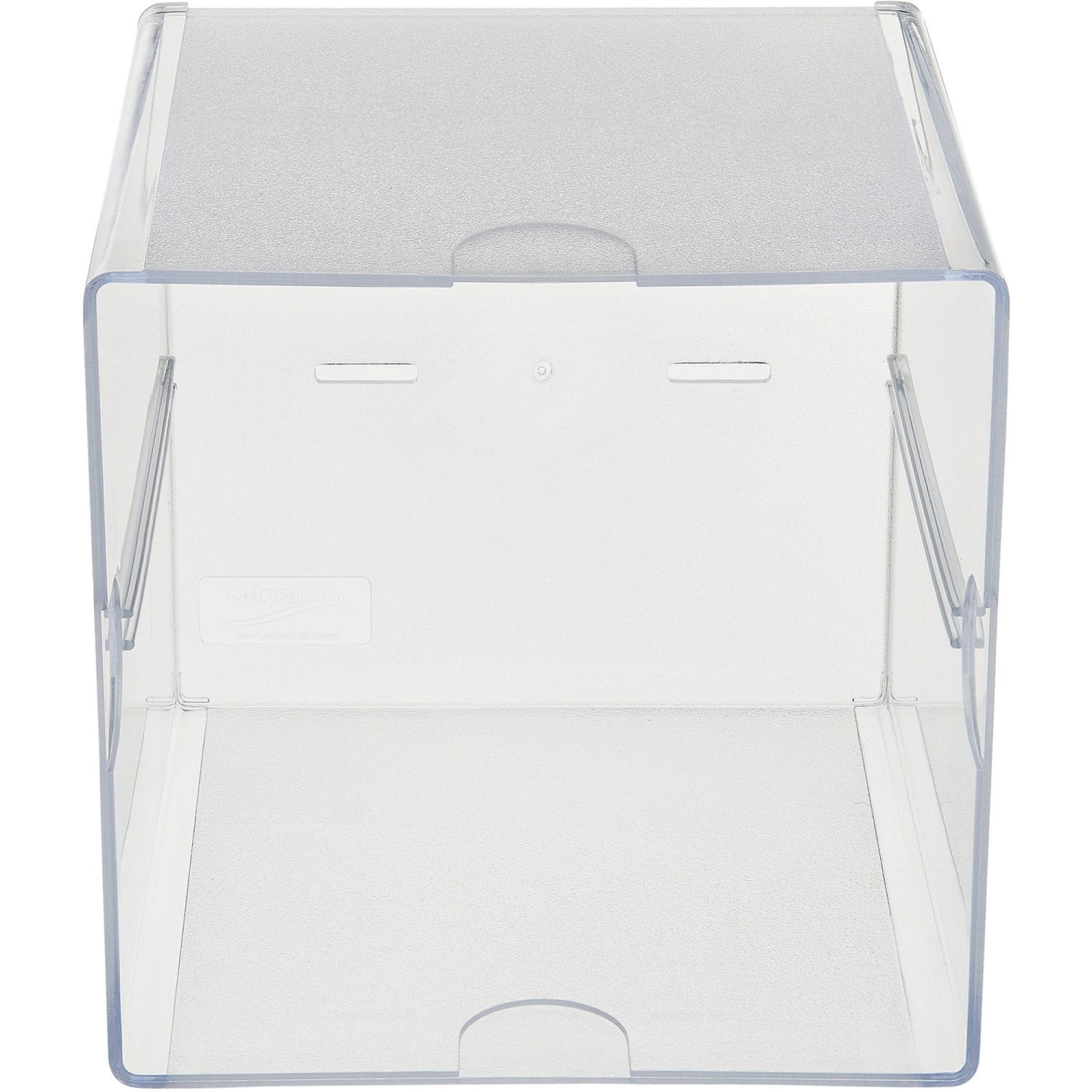 Deflecto Stackable Cube, 6inH x 6inW x 6inD, Clear - Image 4