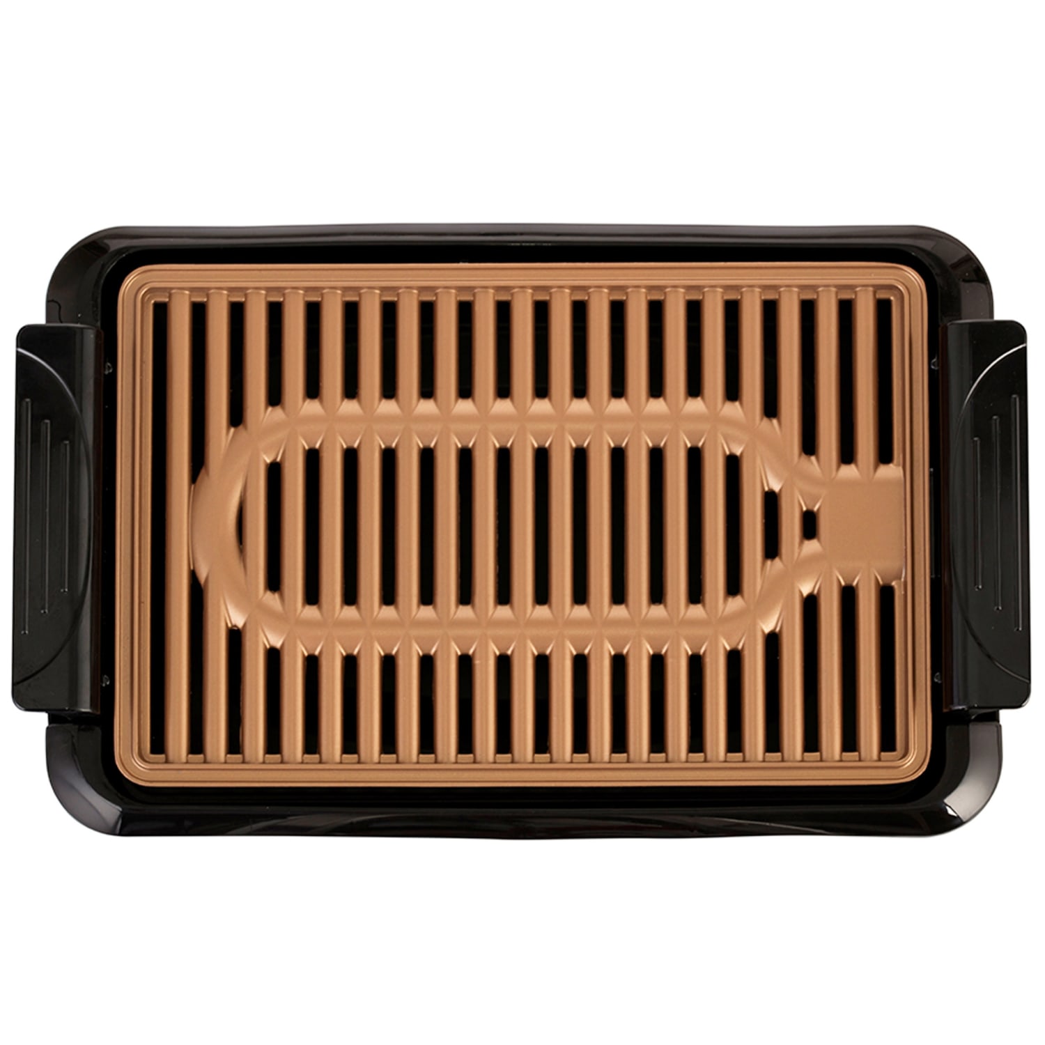 Brentwood 1,000-Watt Indoor Electric Copper Grill, Black - Image 5