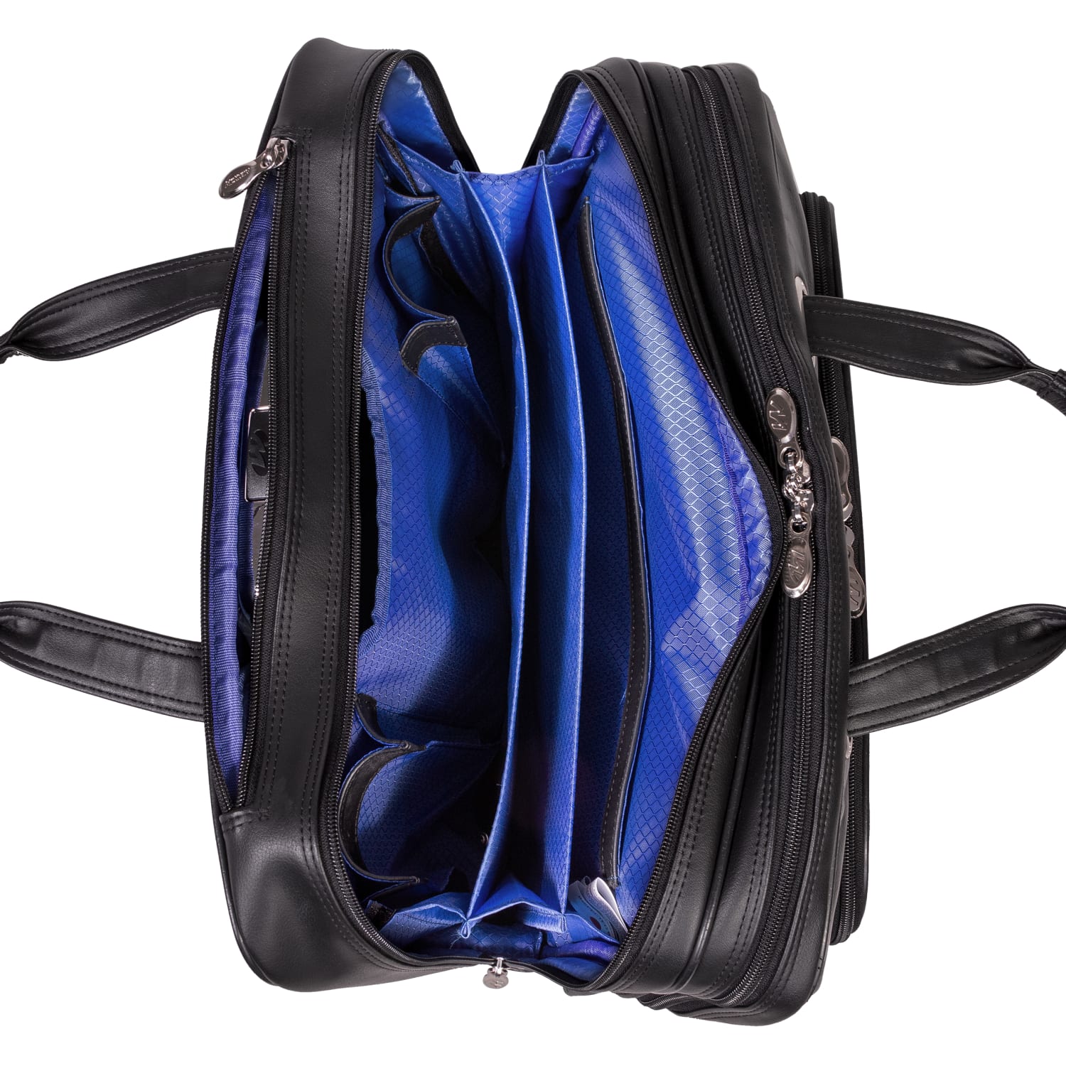 McKleinUSA WRIGHTWOOD Wheeled Laptop Case, Black - Image 4