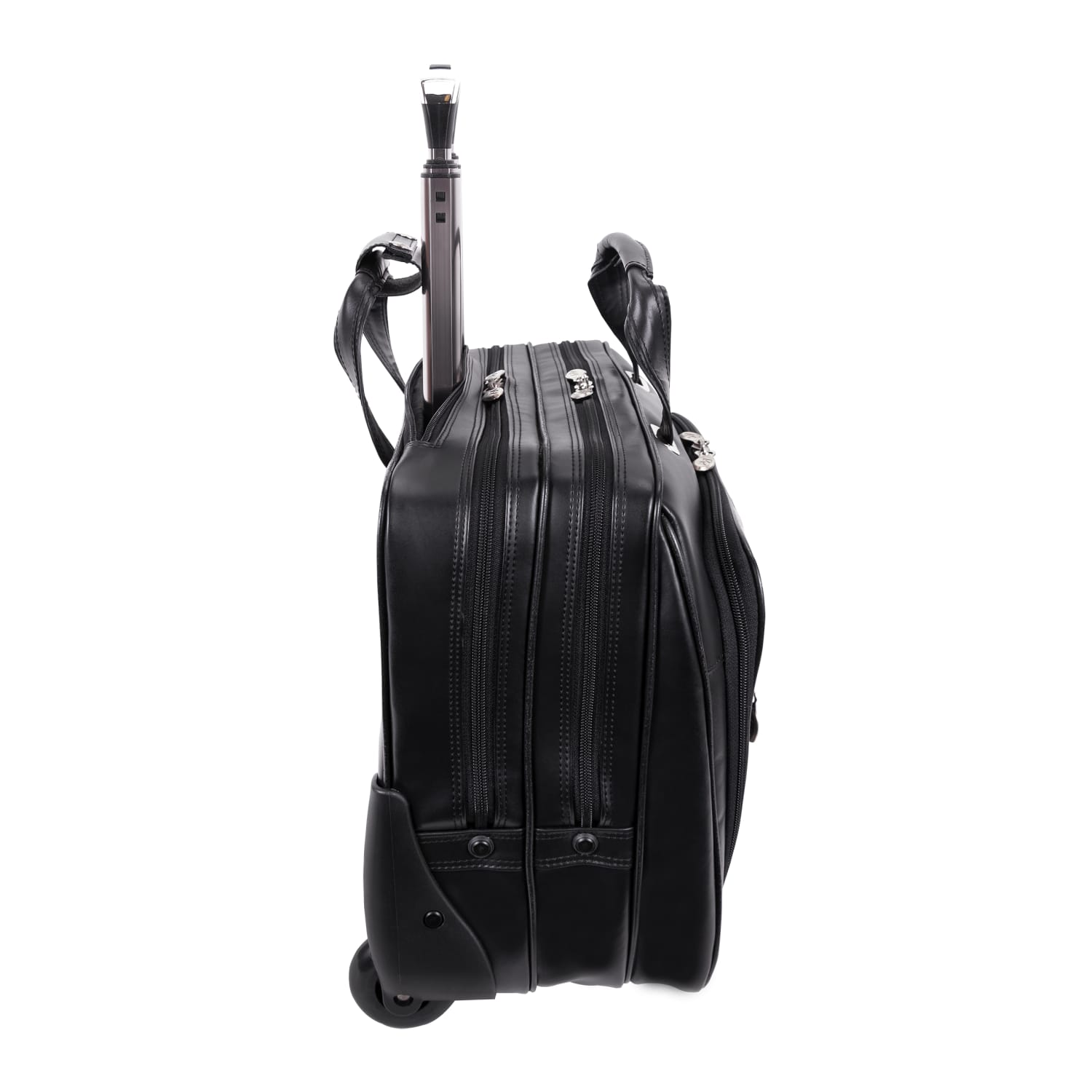 McKleinUSA WRIGHTWOOD Wheeled Laptop Case, Black - Image 6