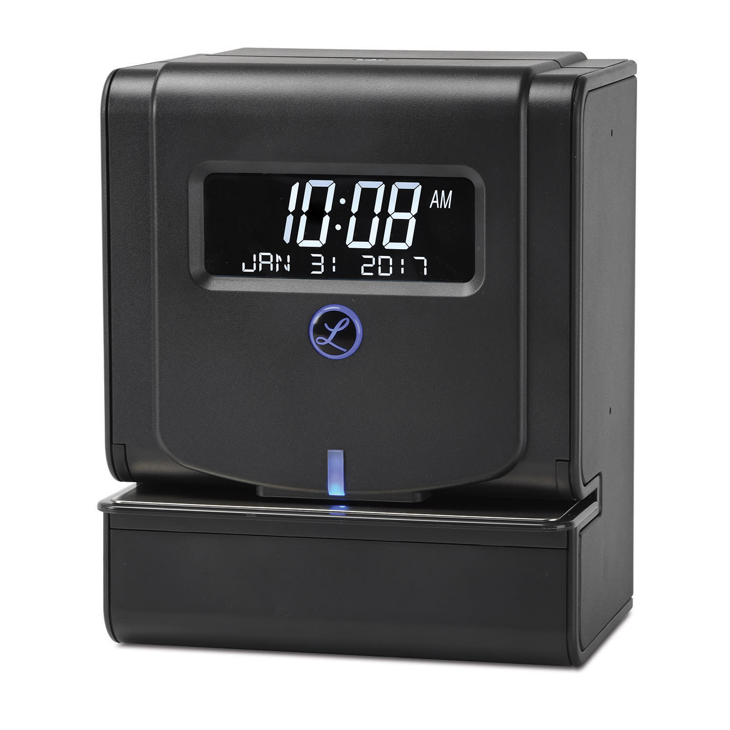Lathem 2100 HD Heavy-Duty Thermal Print Time Clock, Gray - Image 3