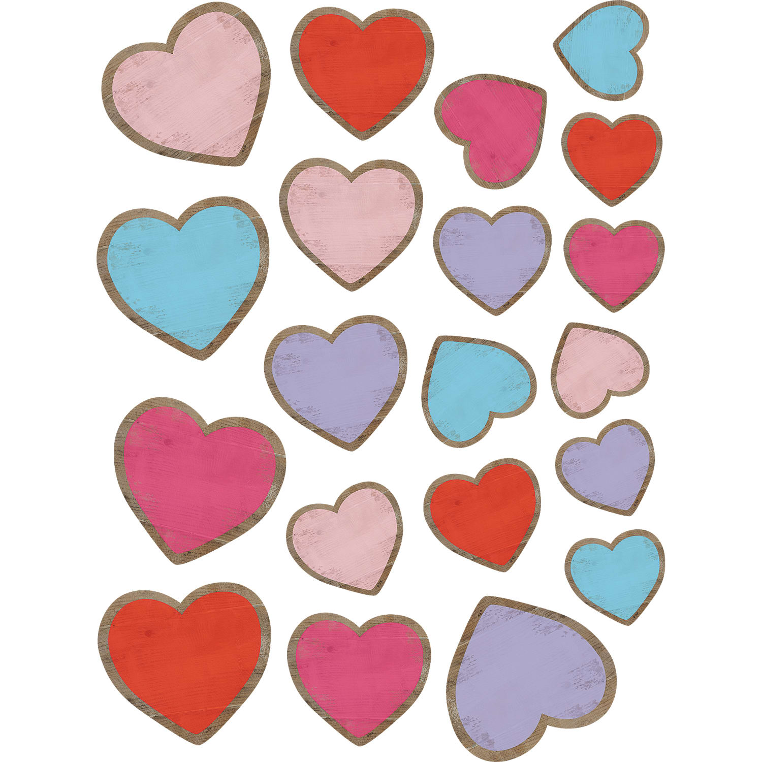 Teacher Created Resources Accents, Home Sweet Classroom Hearts, 60 Pieces Per Pack, Set Of 3 Packs - Image 3