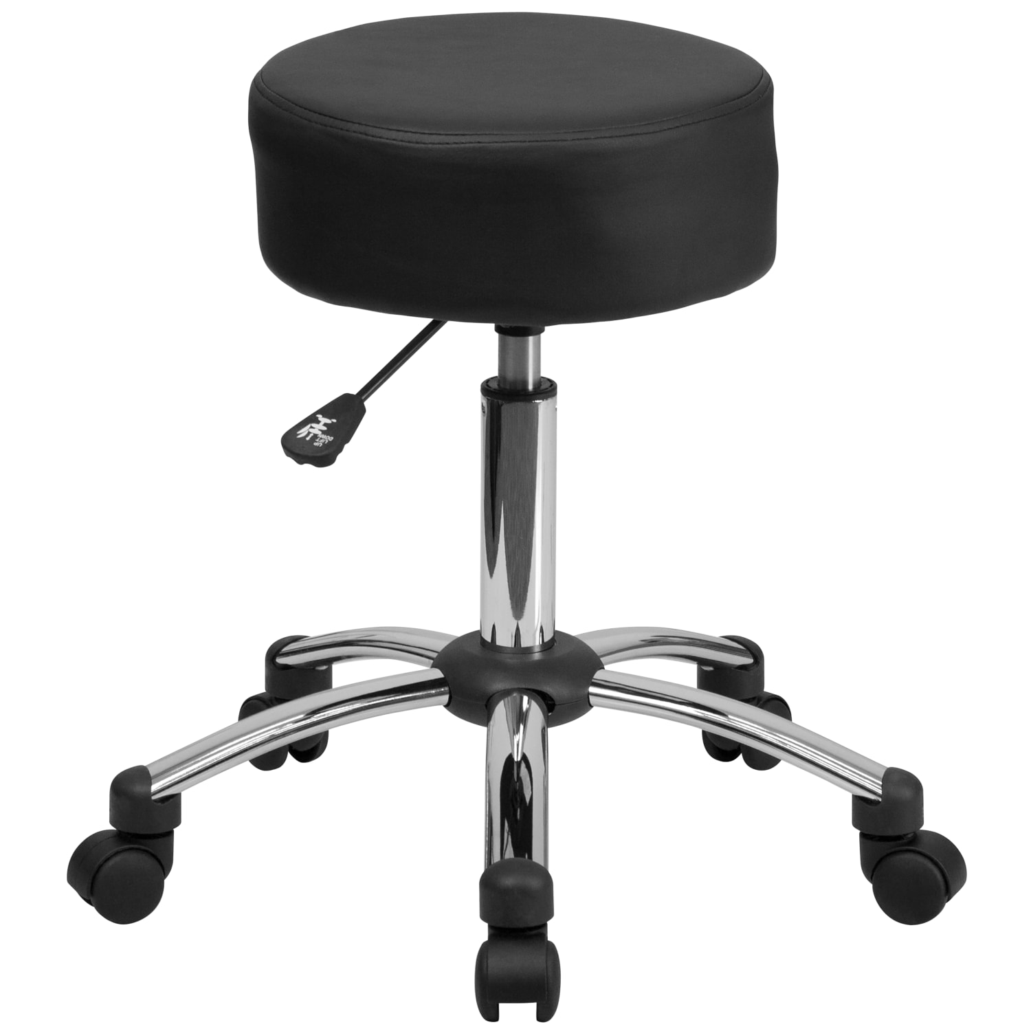 Flash Furniture Medical Ergonomic Stool BlackSilver PopularChairscom Flash Furniture Medical Ergonomic Stool BlackSilver PopularChairscom