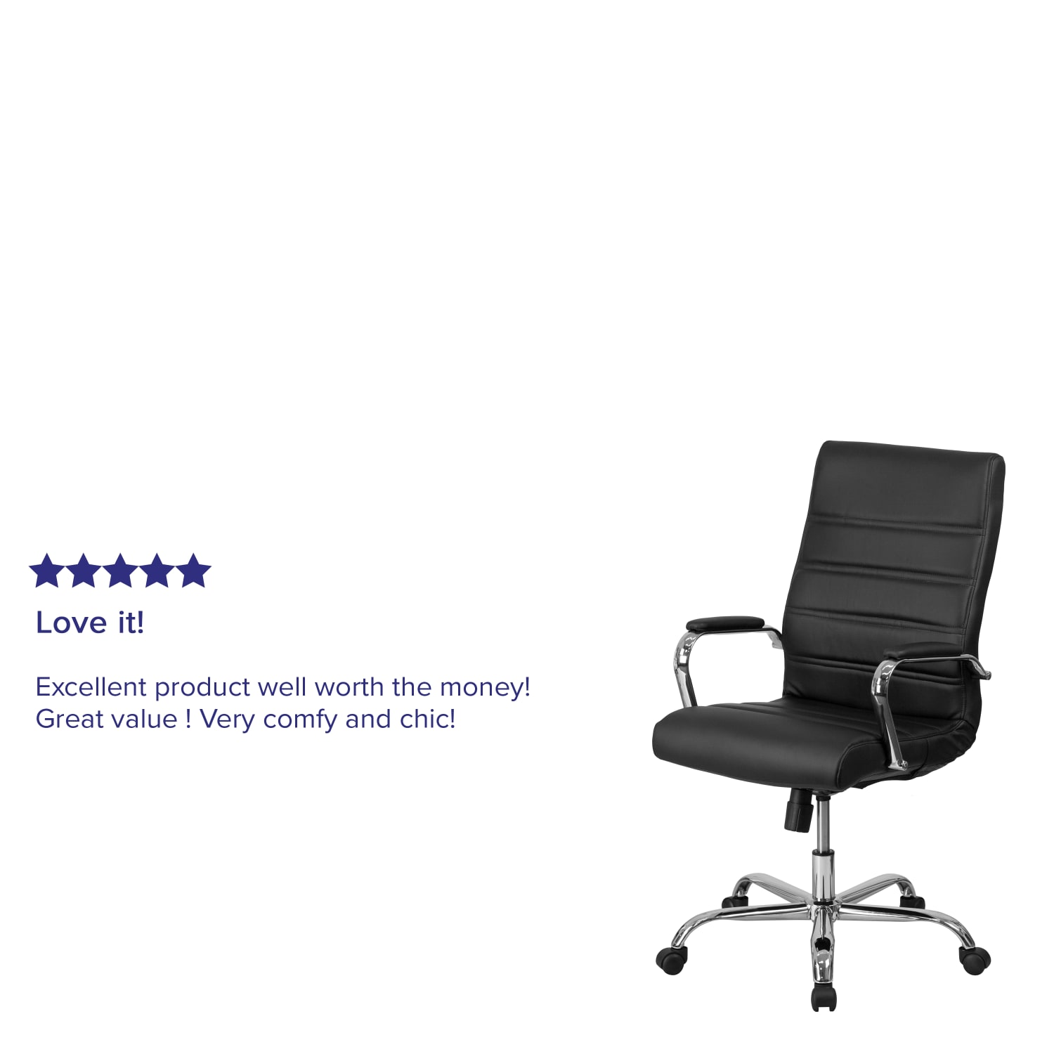 Flash Furniture LeatherSoft Faux Leather HighBack Office Chair Black PopularChairscom Flash Furniture LeatherSoft Faux Leather High Back Office Chair Black PopularChairscom