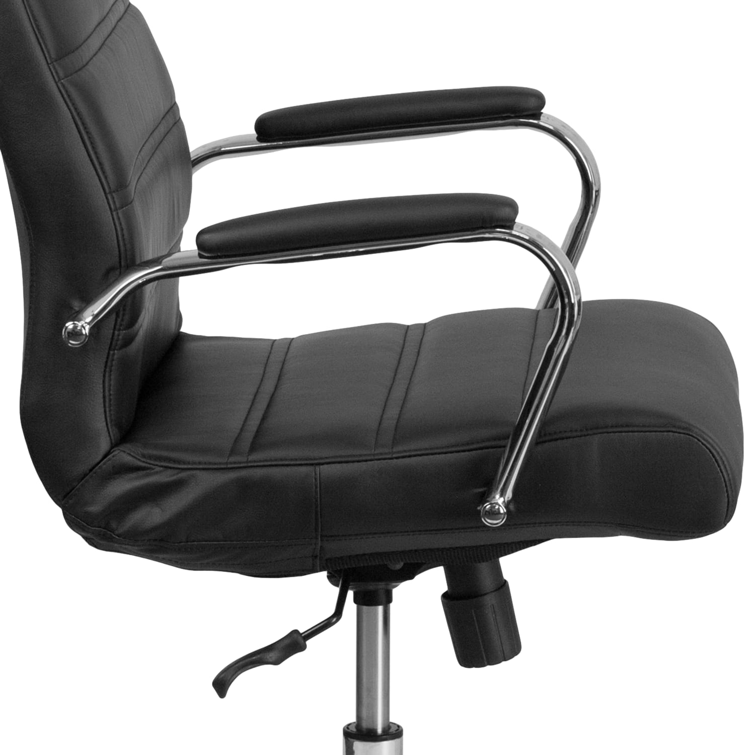 Flash Furniture LeatherSoft Faux Leather HighBack Office Chair Black PopularChairscom Flash Furniture LeatherSoft Faux Leather High Back Office Chair Black PopularChairscom