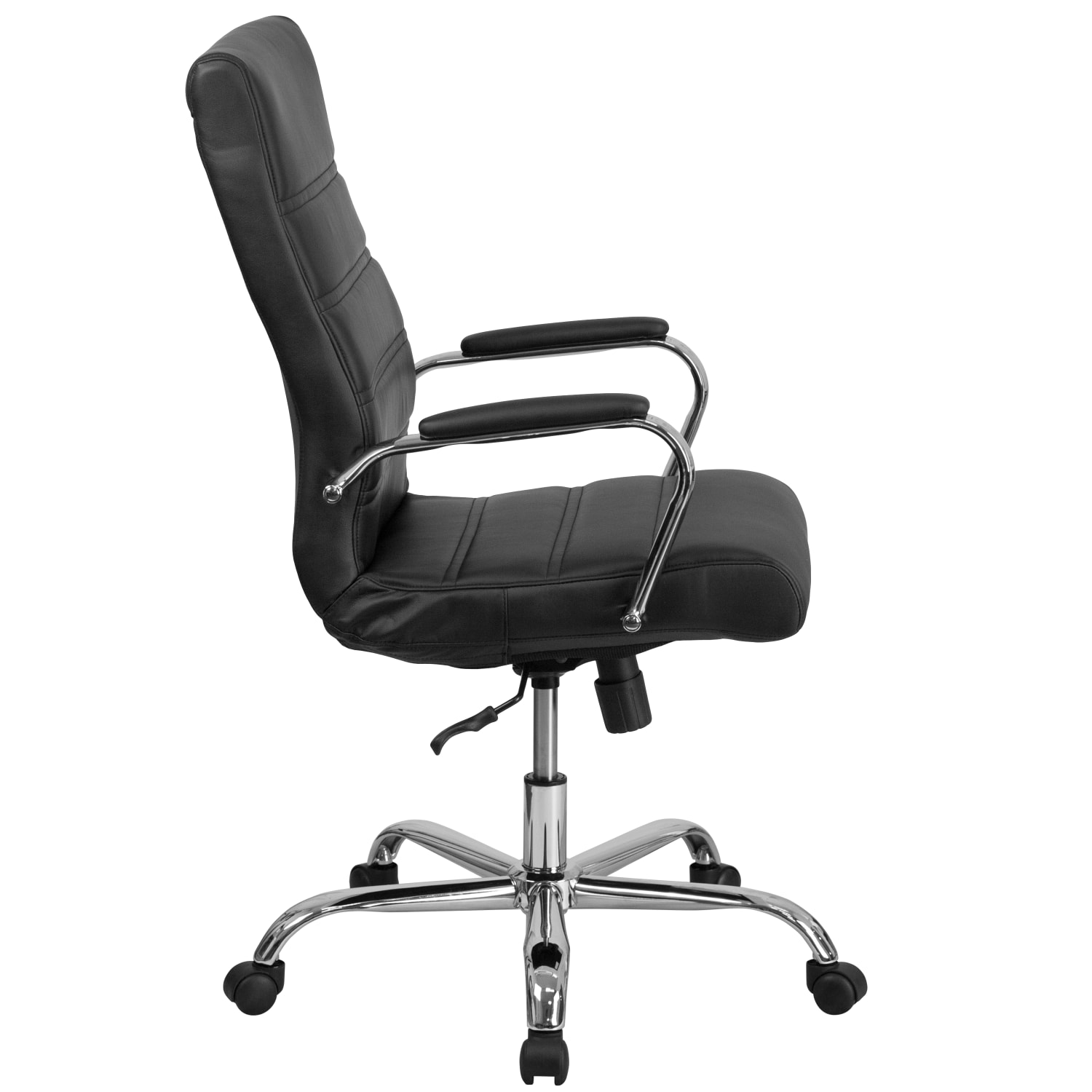 Flash Furniture LeatherSoft Faux Leather HighBack Office Chair Black PopularChairscom Flash Furniture LeatherSoft Faux Leather High Back Office Chair Black PopularChairscom