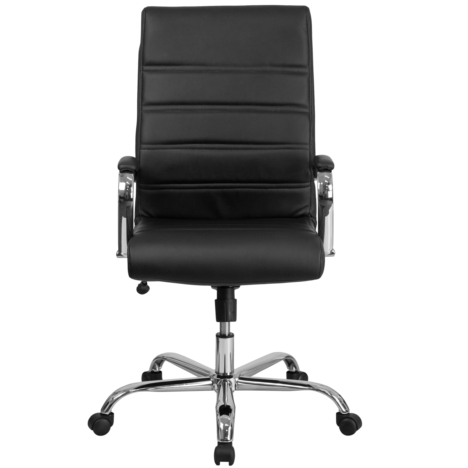 Flash Furniture LeatherSoft Faux Leather HighBack Office Chair Black PopularChairscom Flash Furniture LeatherSoft Faux Leather High Back Office Chair Black PopularChairscom