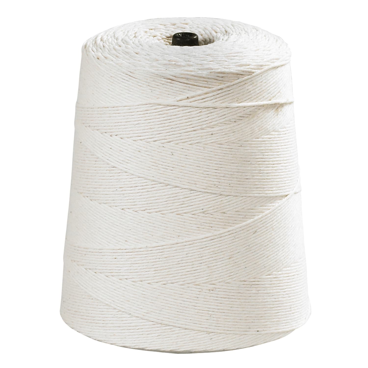 Partners Brand Cotton Twine, 16-Ply, 40 Lb, 3,100ft, White