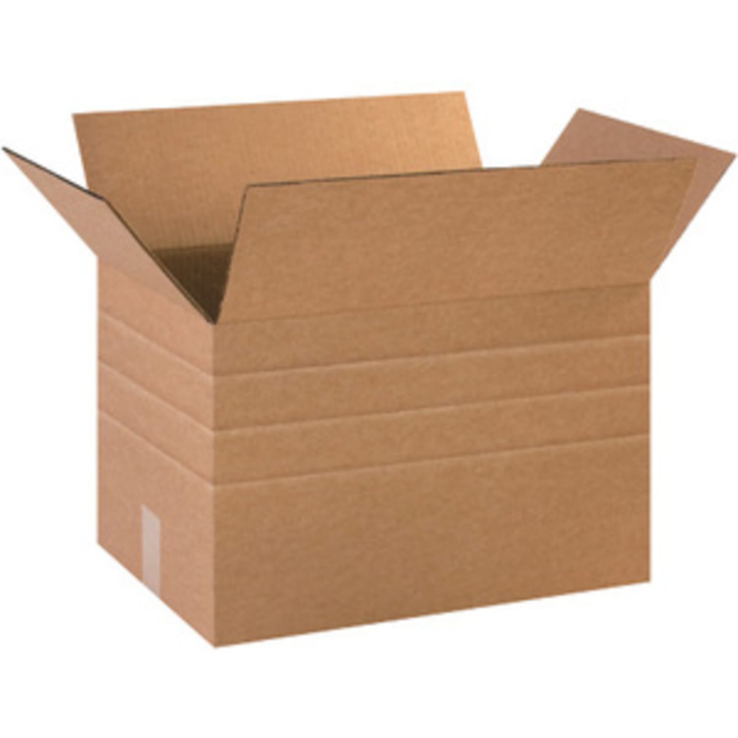 Partners Brand Multi-Depth Corrugated Boxes, 12in x 18in x 12in, Kraft, Pack Of 25 - Image 6