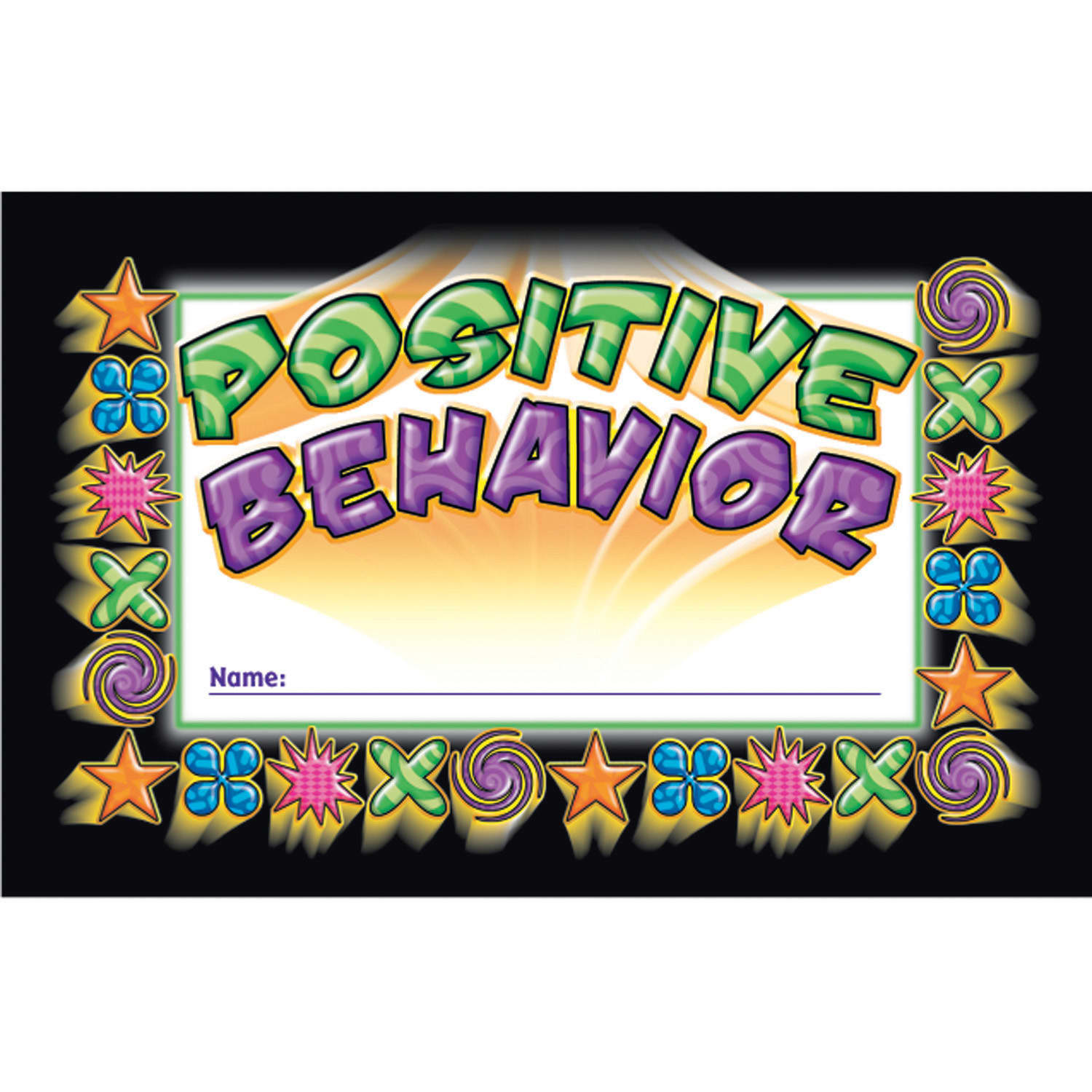 North Star Teacher Resources Punch Cards, Positive Behavior, 36 Per Pack, Set Of 6 Packs - Image 3