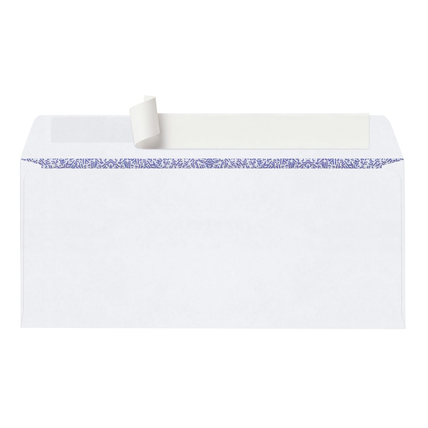 Office Depot Brand #10 Security Envelopes, 4-1/8in x 9-1/2in, Clean Seal, White, Box Of 100 - Image 4