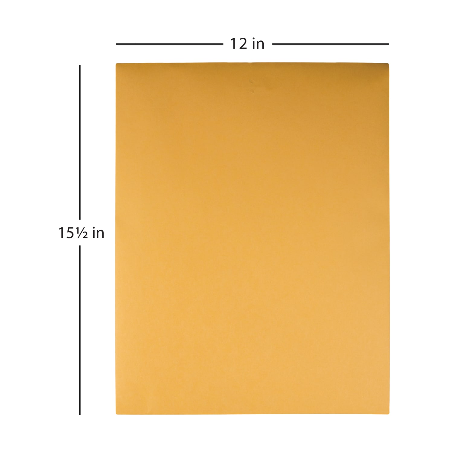 Office Depot Brand Manila Envelopes, 12in x 15-1/2in, Clasp Closure, Brown Kraft, Box Of 100 - Image 3