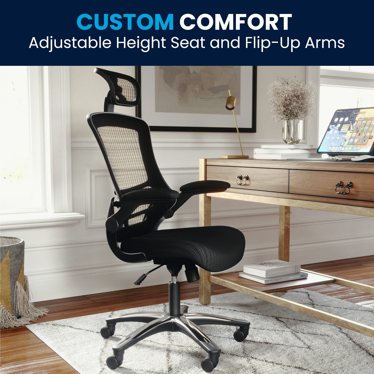 Flash Furniture Ergonomic Mesh HighBack Executive Office Chair Black BLX5H PopularChairscom Flash Furniture Ergonomic Mesh High Back Executive Office Chair Black BLX5H PopularChairscom