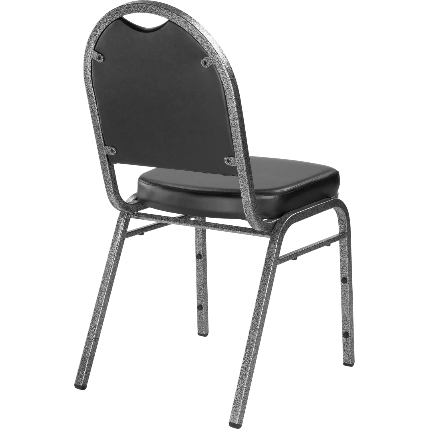 National Public Seating DomeBack Stacking Banquet Chairs Vinyl Panther BlackSilvervein Set Of 2 PopularChairscom National Public Seating Dome Back Stacking Banquet Chairs Vinyl Panther BlackSilvervein Set Of 2 PopularChairscom
