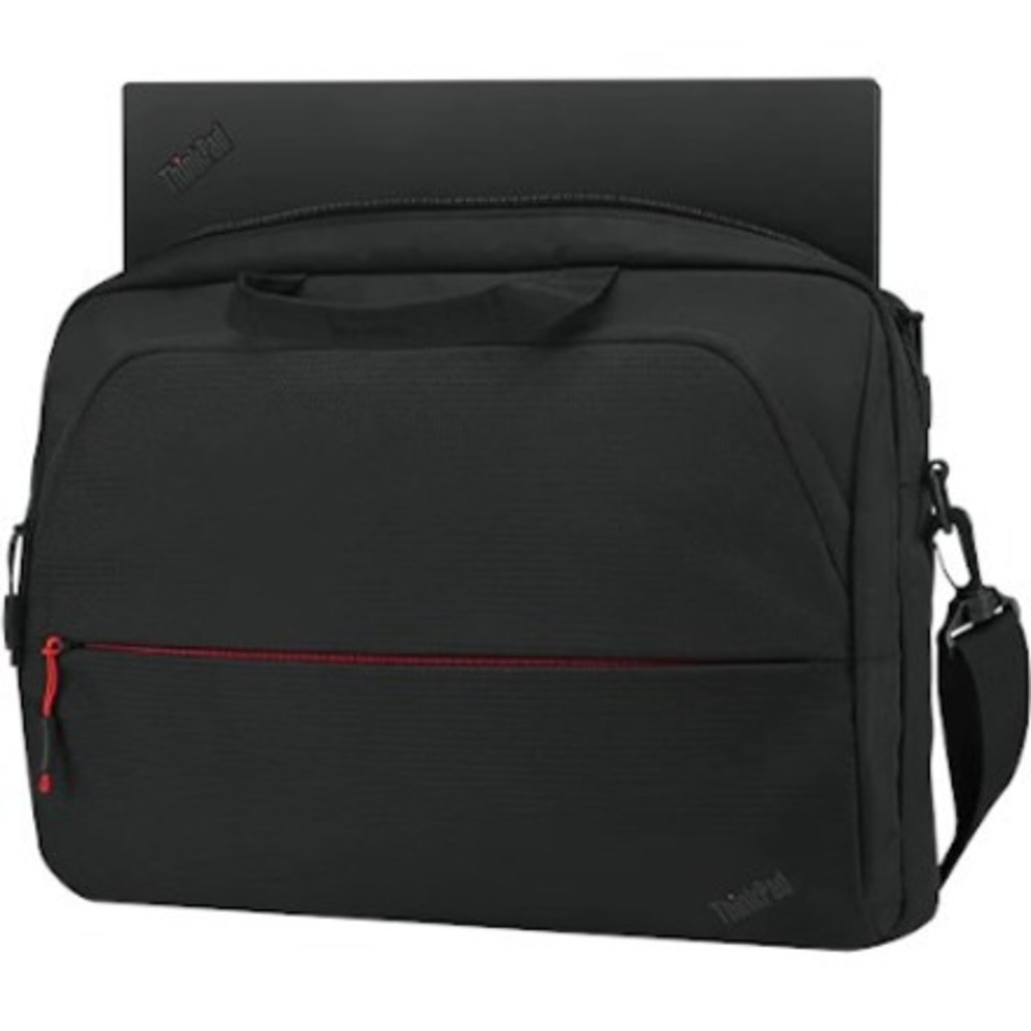 Lenovo Essential Carrying Case for 16in Lenovo Notebook - Black - Polyester, Polyvinyl Chloride (PVC), Polyethylene Terephthalate (PET) Body - Image 6