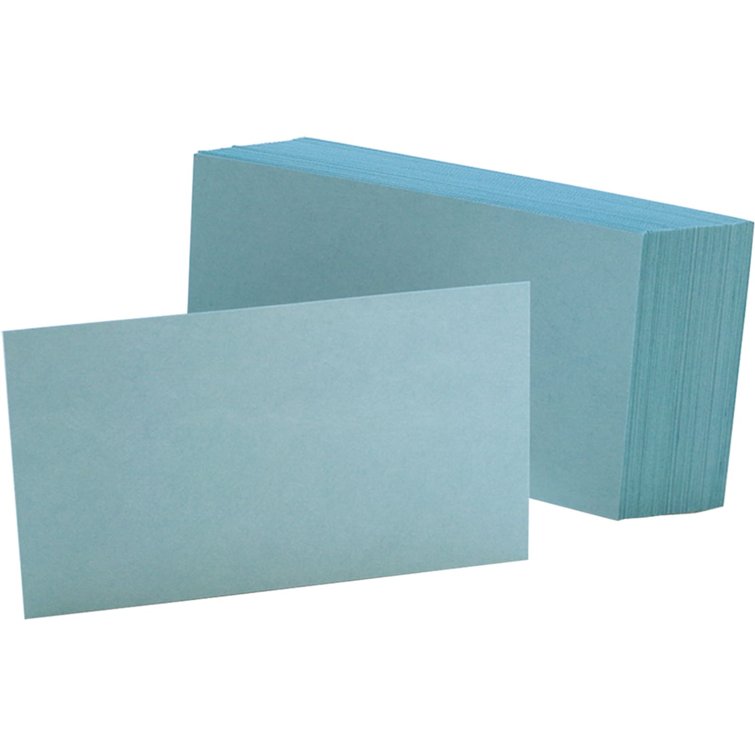 Oxford Color Index Cards, Unruled, 3in x 5in, Blue, Pack Of 100 - Image 3