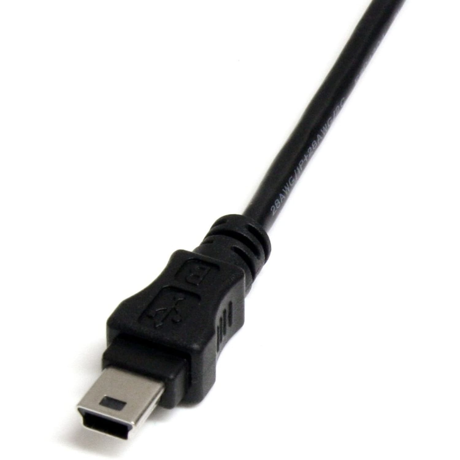StarTech.com 1 ft Mini USB 2.0 Cable, USB A to Mini B F/M, USBMUSBFM1 - Image 6