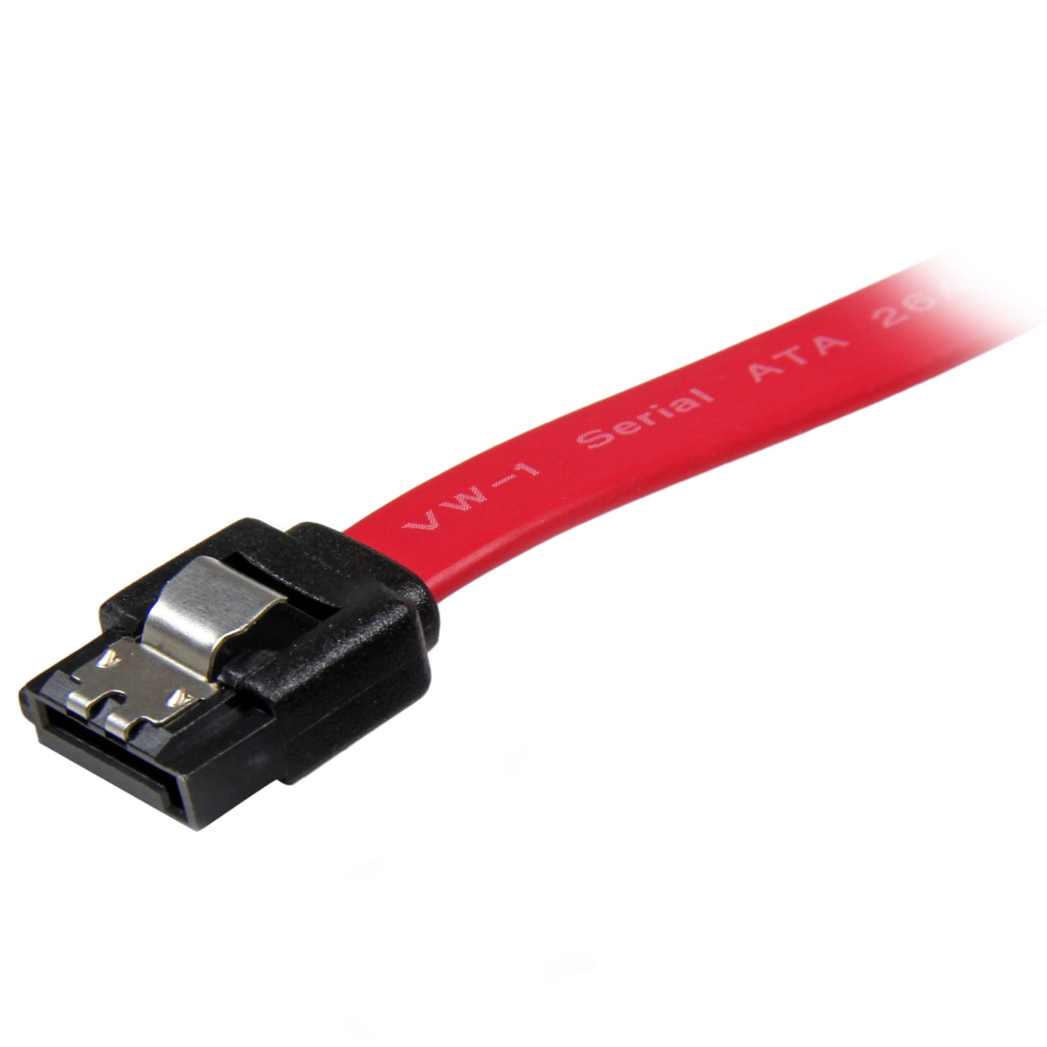 StarTech.com 24in Latching SATA Cable - M/M - Serial ATA/SAS cable - Serial ATA 150/300 - 7 pin Serial ATA - LSATA24 - Image 3