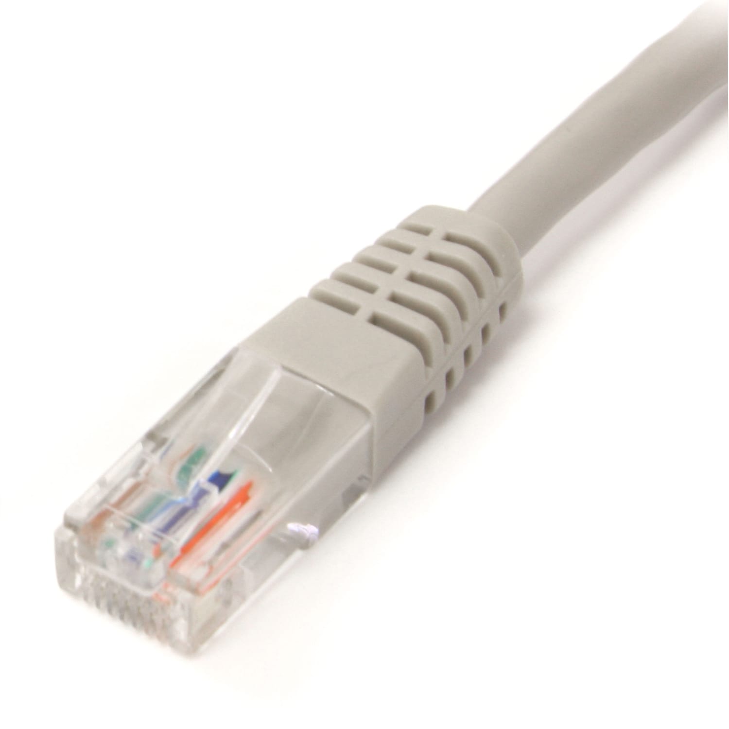 StarTech.com Cat5e Molded UTP Patch Cable, 25ft, Gray - Image 3