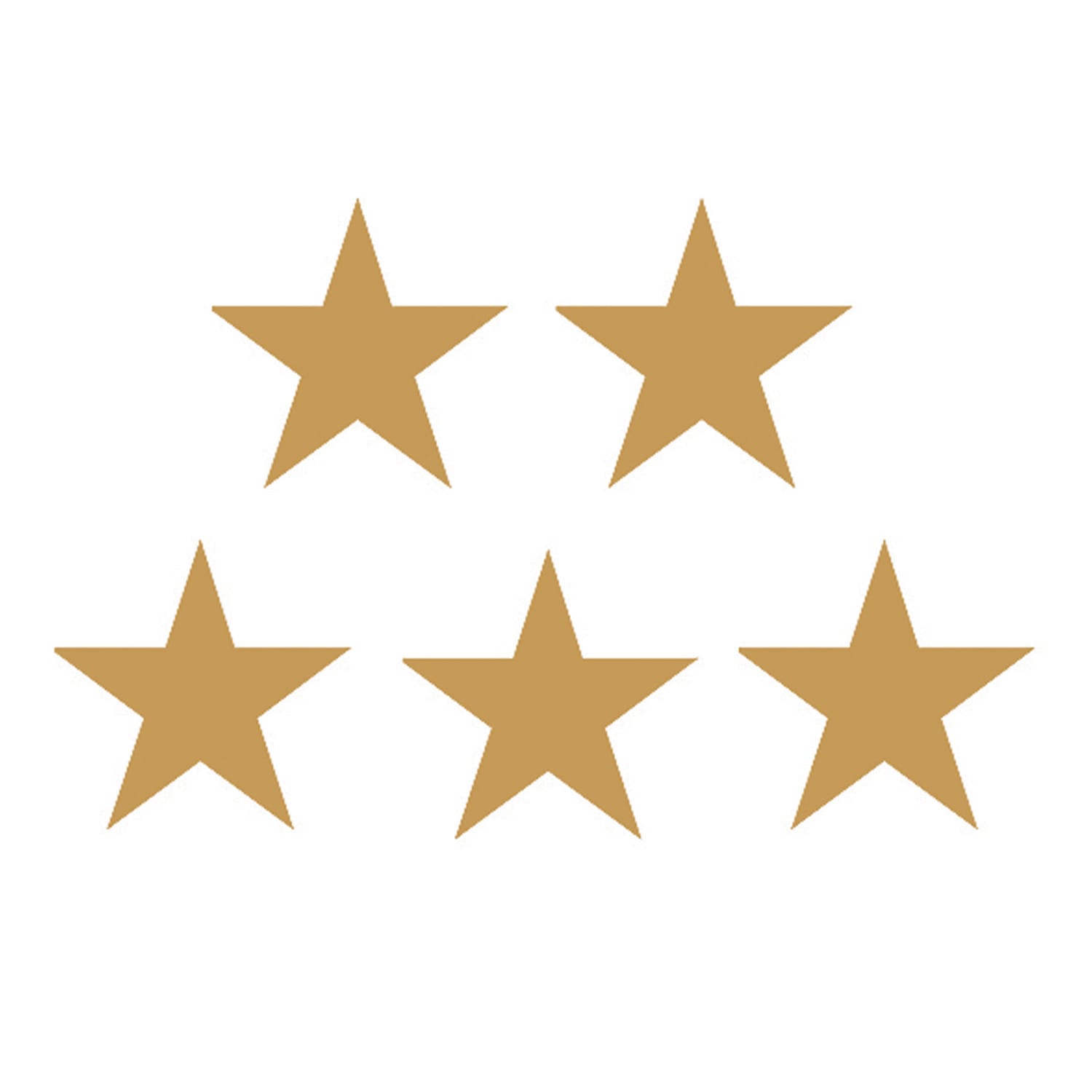 Teacher Created Resources Foil Star Stickers, Gold, 294 Stickers Per Pack, Set Of 12 Packs - Image 3