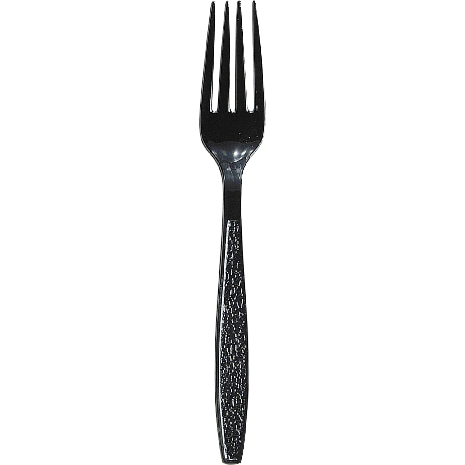 Sweetheart Heavyweight Plastic Forks, Black, Pack Of 1,000 - Image 3