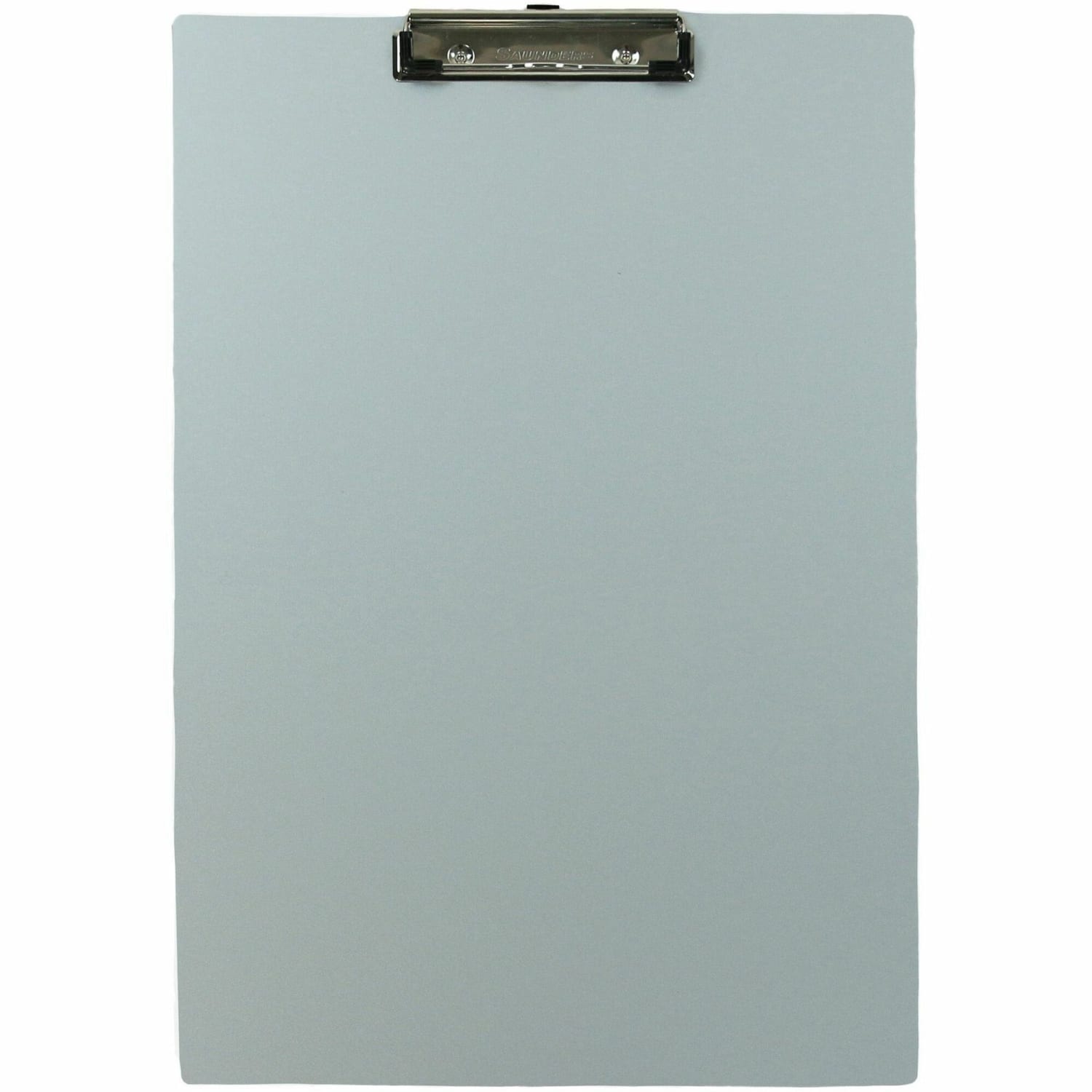 Saunders Aluminum Tabloid Clipboard - 11in x 17in Sheet Size - Aluminum - Silver - 1 Each