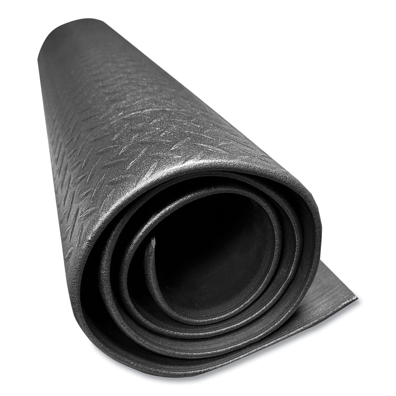 Crown Tuff-Spun Foot-Lover Diamond Surface Mat, Rectangular, 24 x 36, Black - Image 3