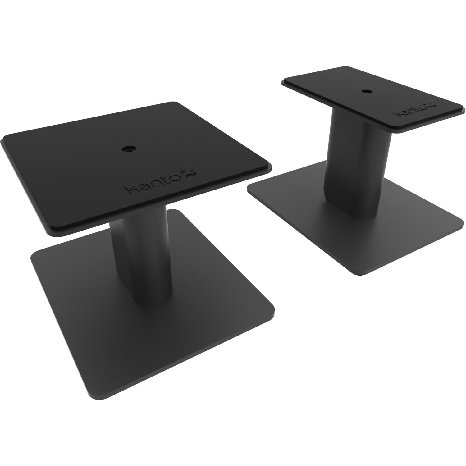 Kanto SP6HD 6 Inch Universal Desktop Speaker Stand - Black (Pair) - 60 lb Load Capacity - 6in Height x 7in Width x 8.50in Depth - Desktop - Steel, Foam - Black - Image 5