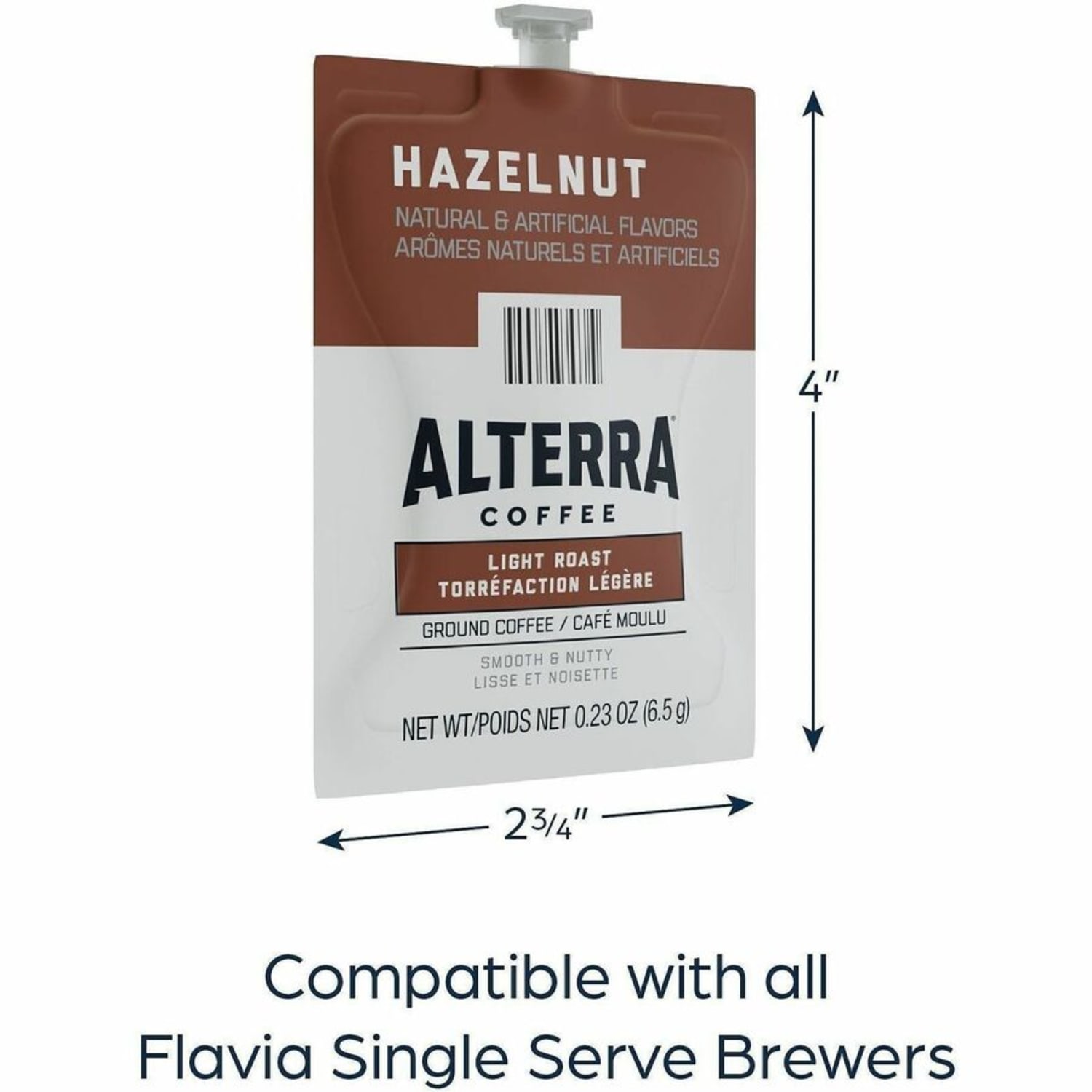 Flavia Freshpack, Capsule Hazelnut Flavored Coffee, Compatible with Flavia Creation 150, 200, 300, 500, 600, 0.2 oz, 40 Capsules, Hazelnut - Image 6