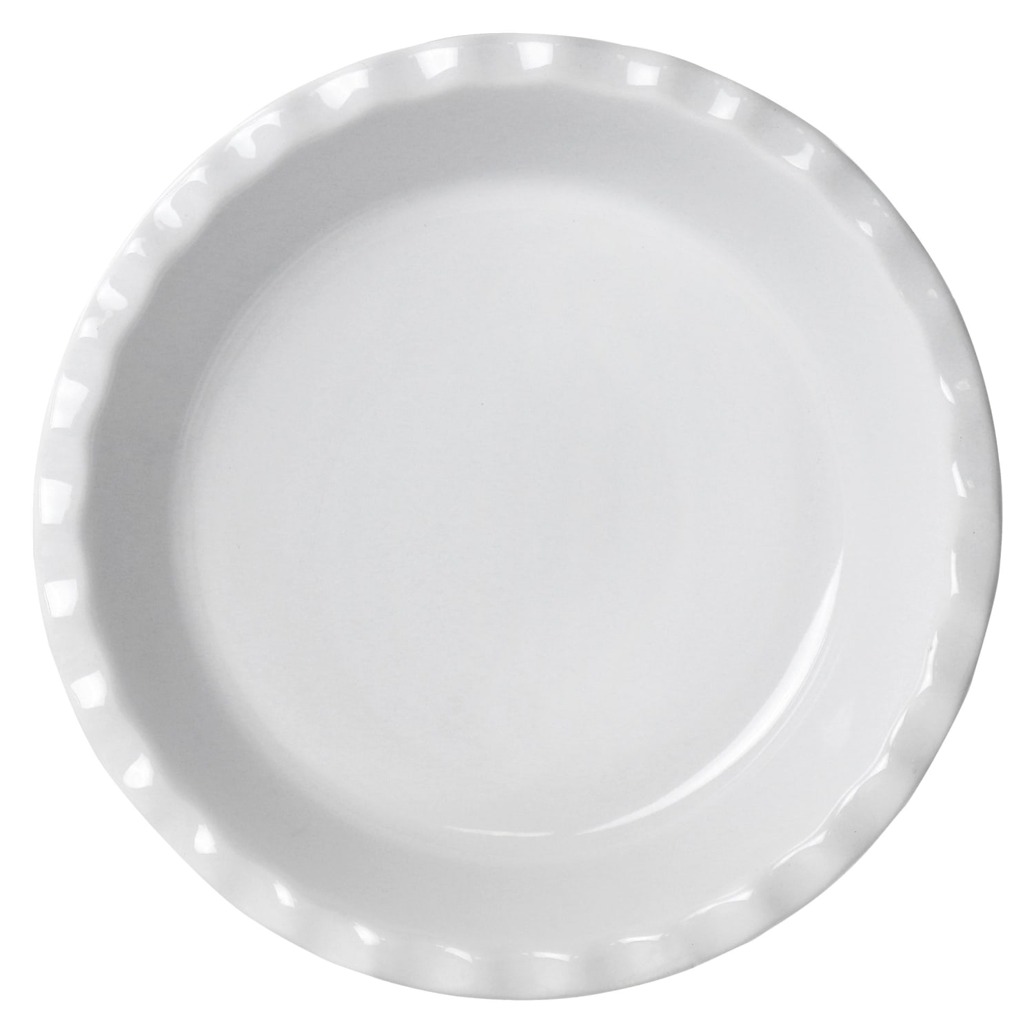 Martha Stewart Stoneware Pie Pan, 9in, White - Image 5