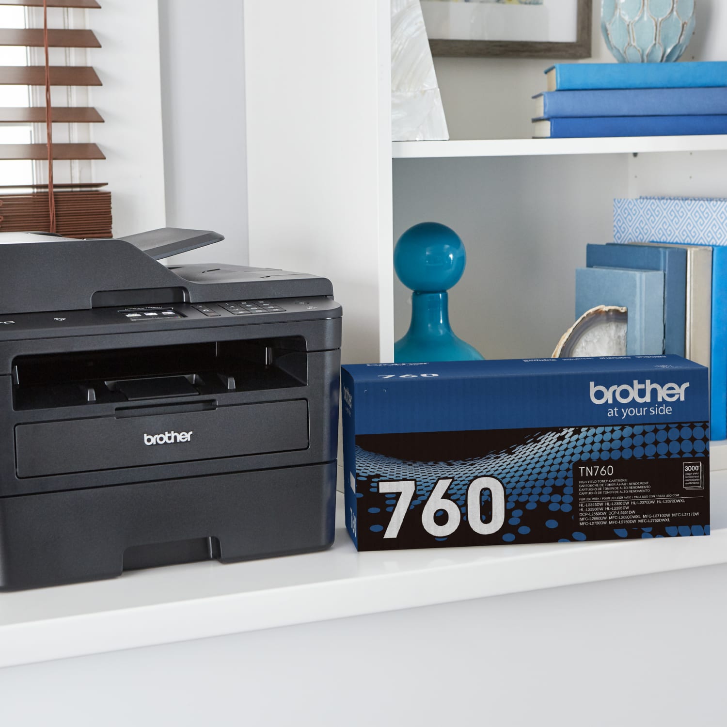 Brother Genuine TN760 Black High Yield Toner Cartridge - Image 5