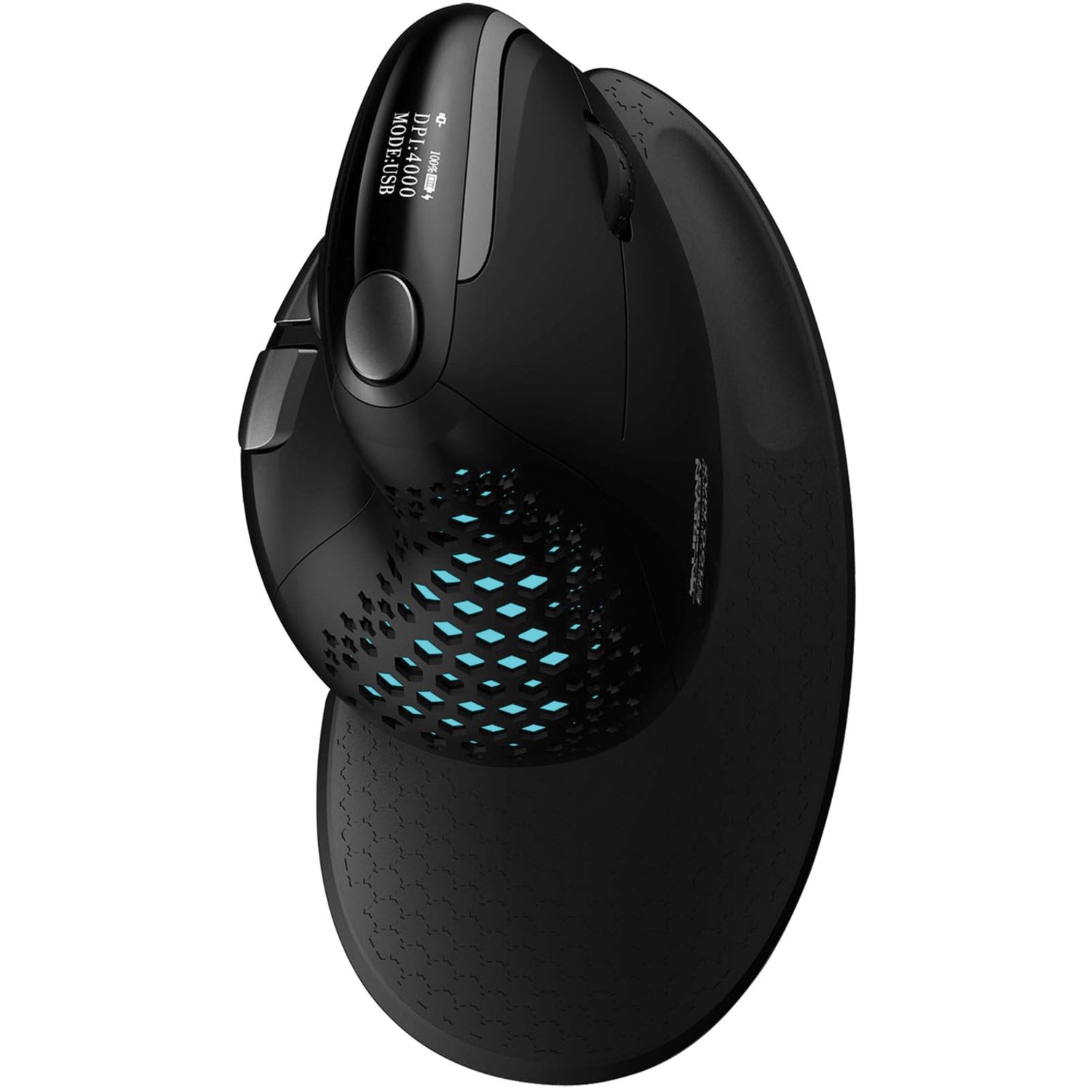 Urban Factory ERGO MAX EPM50UF Mouse - Optical - Cable/Wireless - Bluetooth/Radio Frequency - 2.40 GHz - EPM50UF