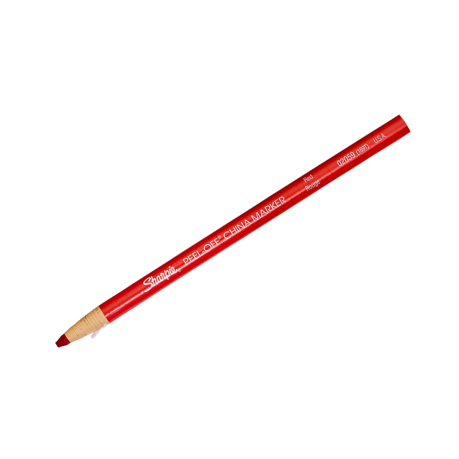 Sharpie Peel-Off China Markers, Red, Non-toxic, Pack of 12 - Image 3