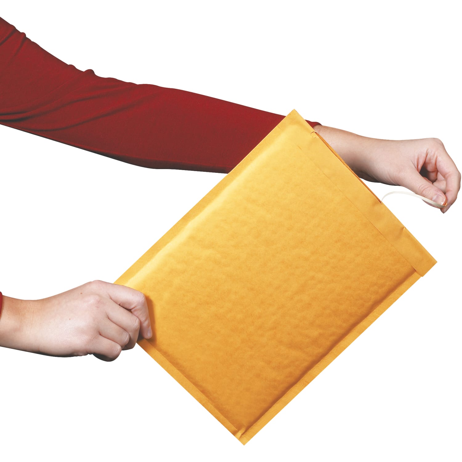 Partners Brand Kraft EZ Open Tear-Tab Bubble Mailers, #3, 8 1/2in x 14in, Pack Of 25 - Image 5