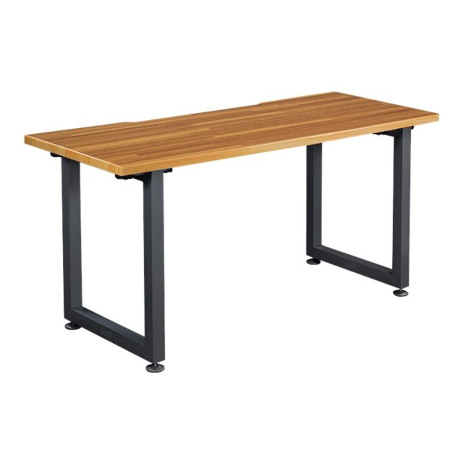 Vari Table 60inW Computer Desk, Butcher Block - Image 6