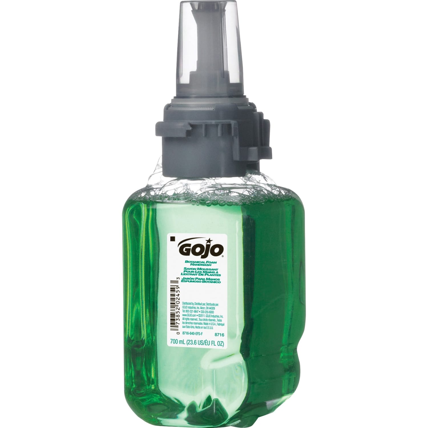 GOJO ADX-7 Foam Hand Wash Soap, Botanical Scent, 23.6 Oz Refill - Image 3