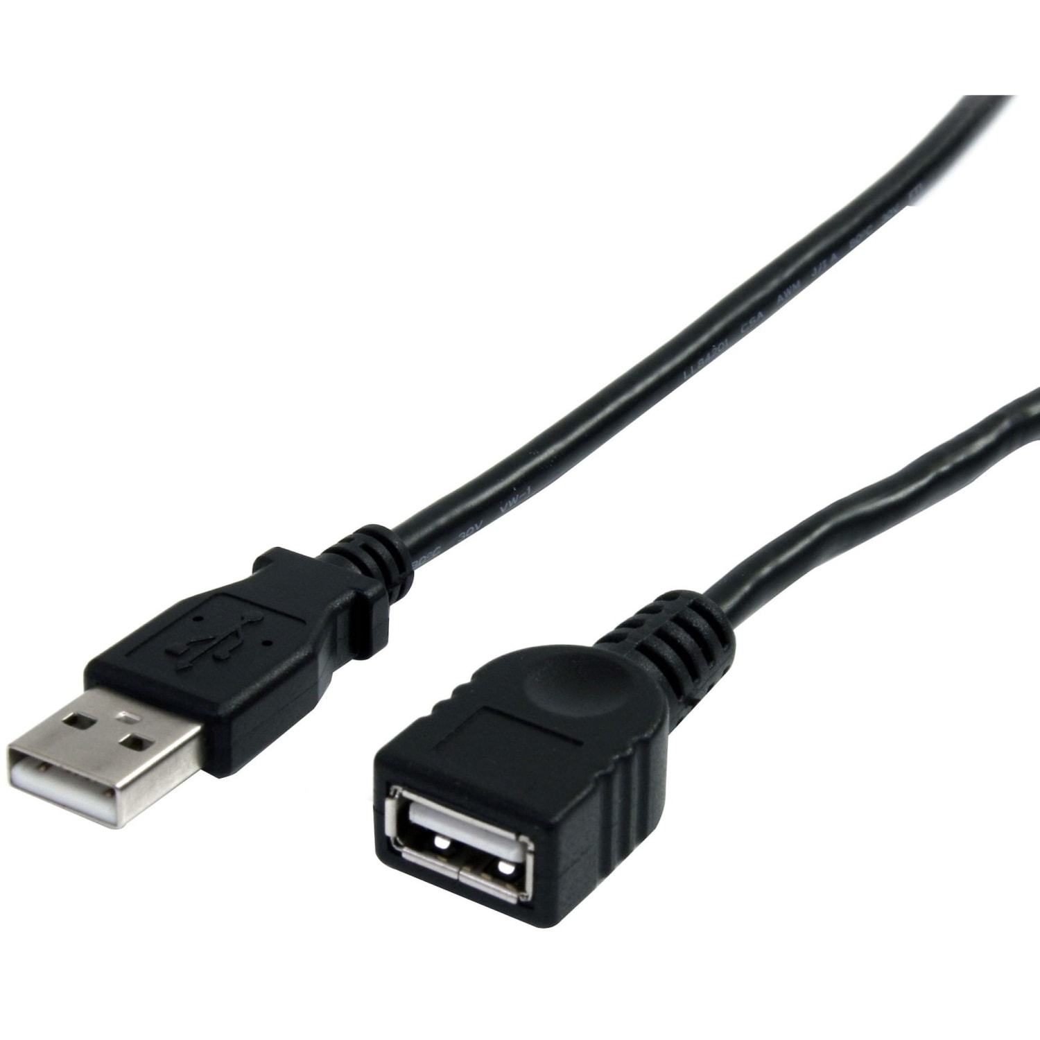 StarTech.com 10 ft Black USB 2.0 Extension Cable A to A - M/F - Extends the length of your current USB device cable by 10 feet - 10ft usb extension cable - 10ft usb 2.0 extension cable - 10ft USB extension cord -10ft usb male female cable - Image 6