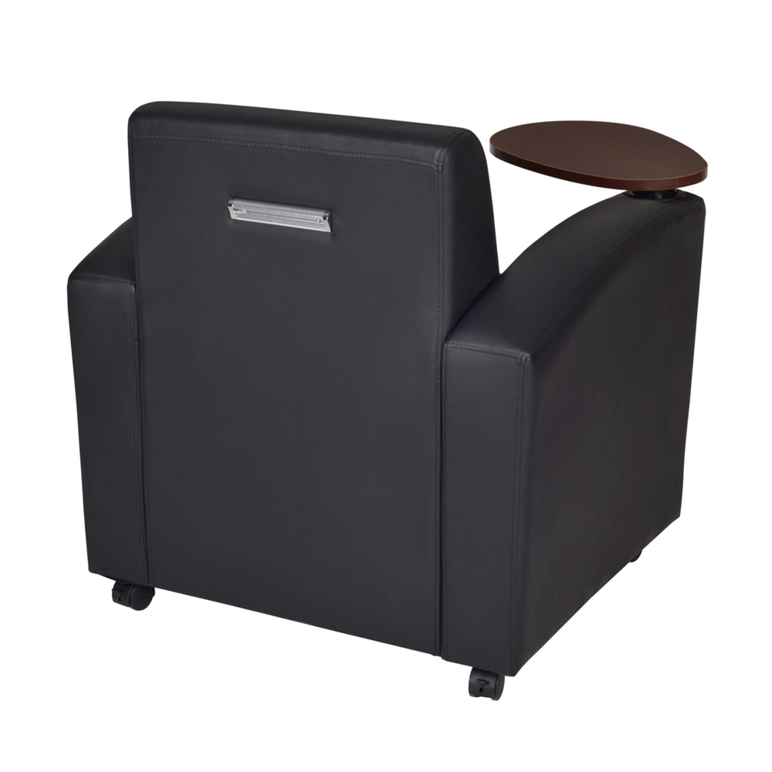 Regency Nova Lounge Accent Chair With Tablet Arm, Black, 7701JVBK2PK - Image 6
