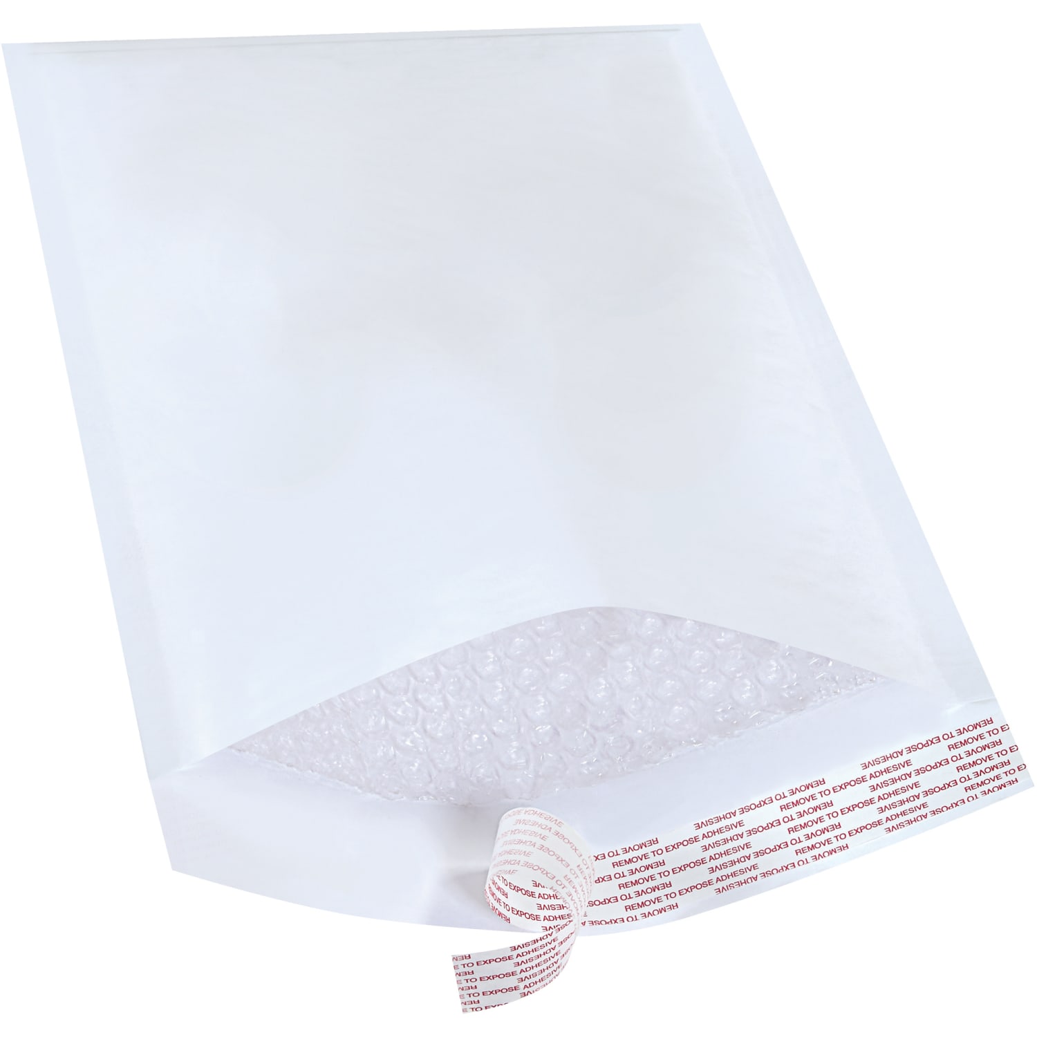 Partners Brand White Self-Seal Bubble Mailers, #3, 8 1/2in x 14in, Pack Of 25