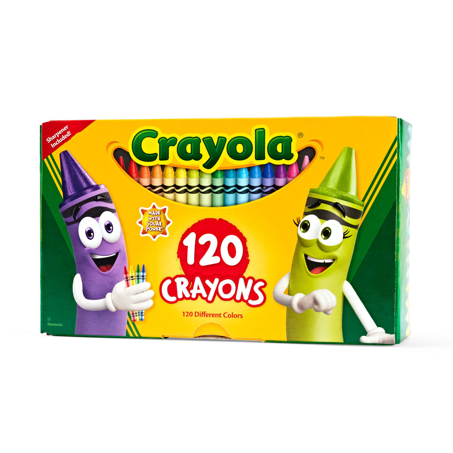 Crayola Standard Crayons, Assorted Colors, Box Of 120 Crayons - Image 5