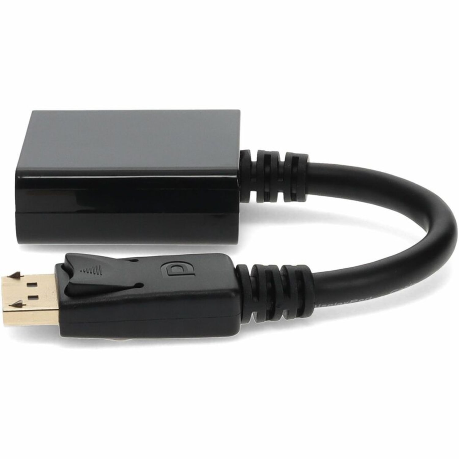 AddOn 10ft DisplayPort to DVI-D Adapter Cable - DisplayPort adapter - DisplayPort (M) to DVI-I (F) - 7.9 in - black (pack of 5) - Image 3