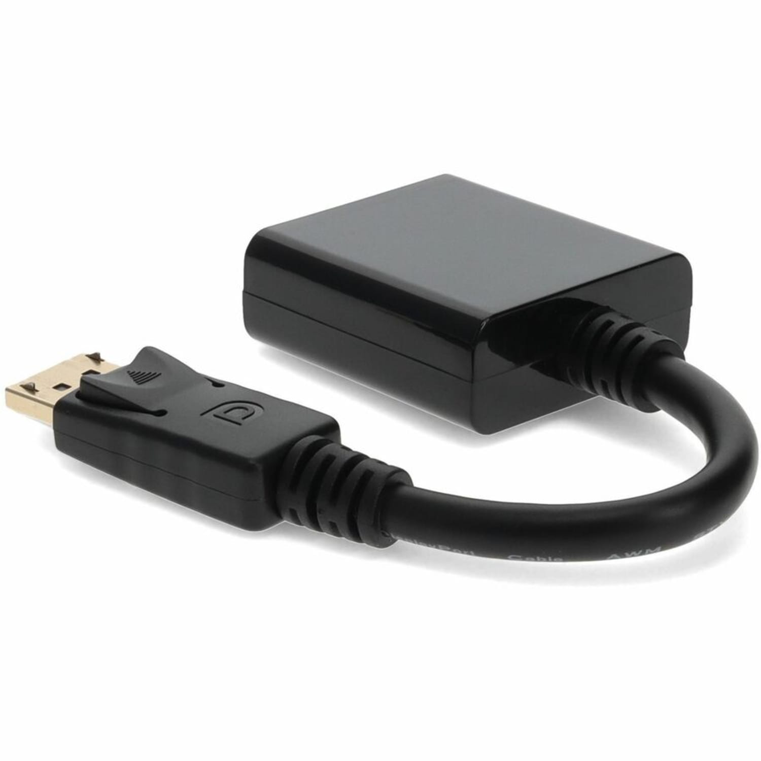 AddOn 10ft DisplayPort to DVI-D Adapter Cable - DisplayPort adapter - DisplayPort (M) to DVI-I (F) - 7.9 in - black (pack of 5) - Image 4