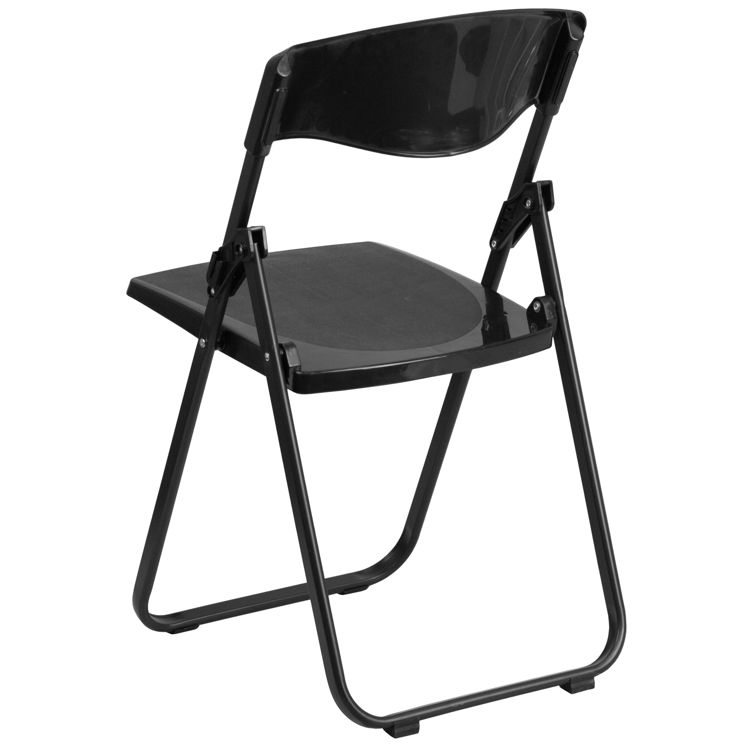 Flash Furniture HERCULES Series Plastic Folding Chair With Builtin Ganging Brackets Black PopularChairscom Flash Furniture HERCULES Series Plastic Folding Chair With Built in Ganging Brackets Black PopularChairscom