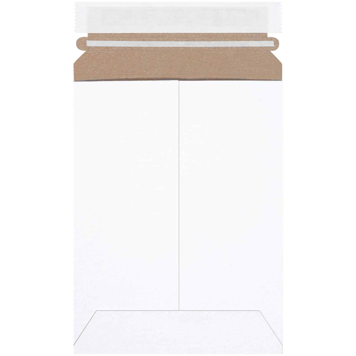 Partners Brand Self-Seal Stayflats Plus Express Pouch Mailers, 6in x 8in, White, Pack of 25 - Image 3
