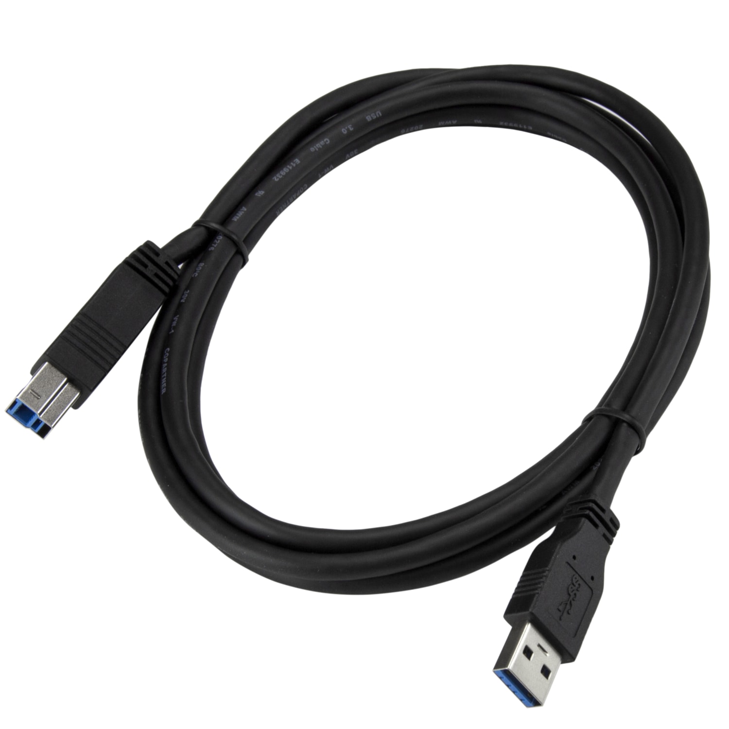 StarTech.com 2m (6ft Certified SuperSpeed USB 3.0 A to B Cable - Image 5