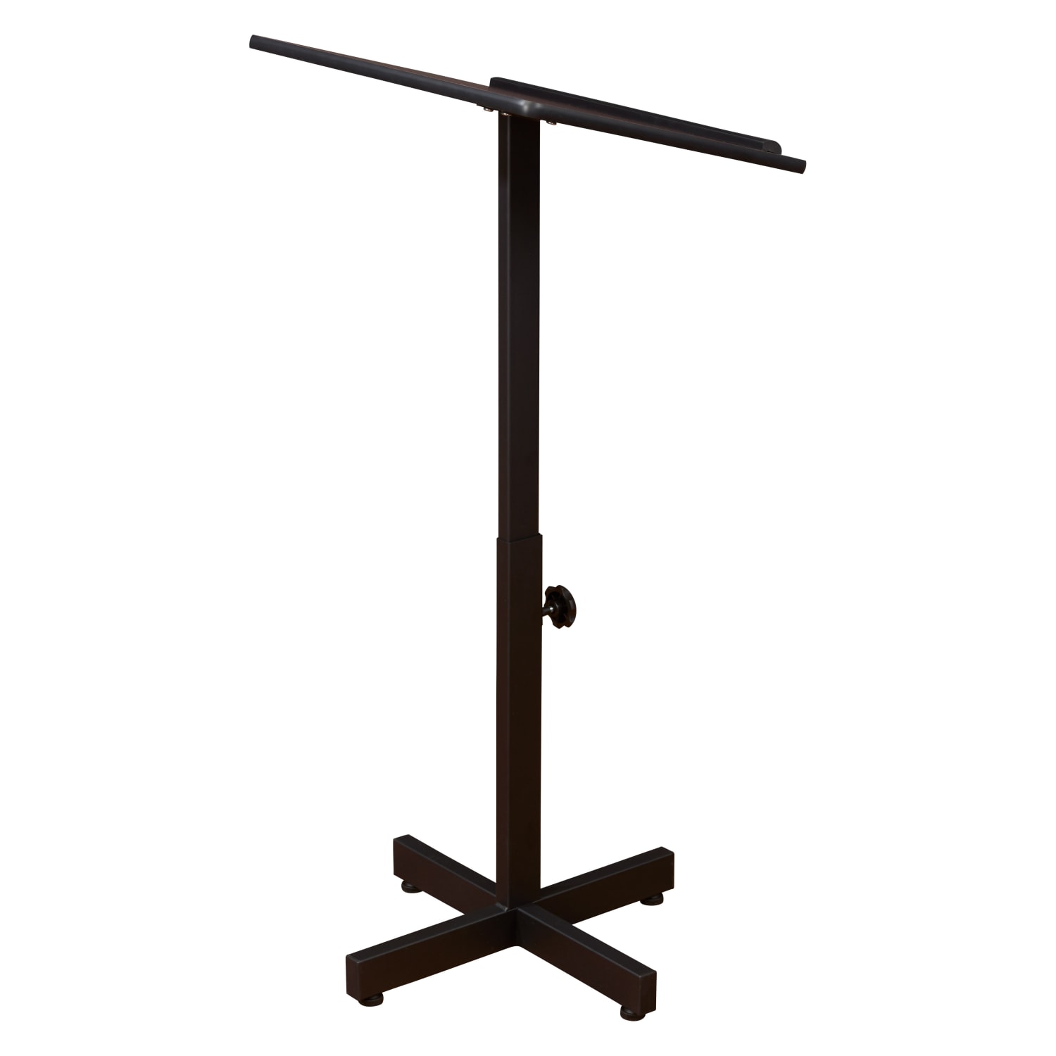 Oklahoma Sound? Portable Presentation Lectern Stand, Mahogany - Image 5