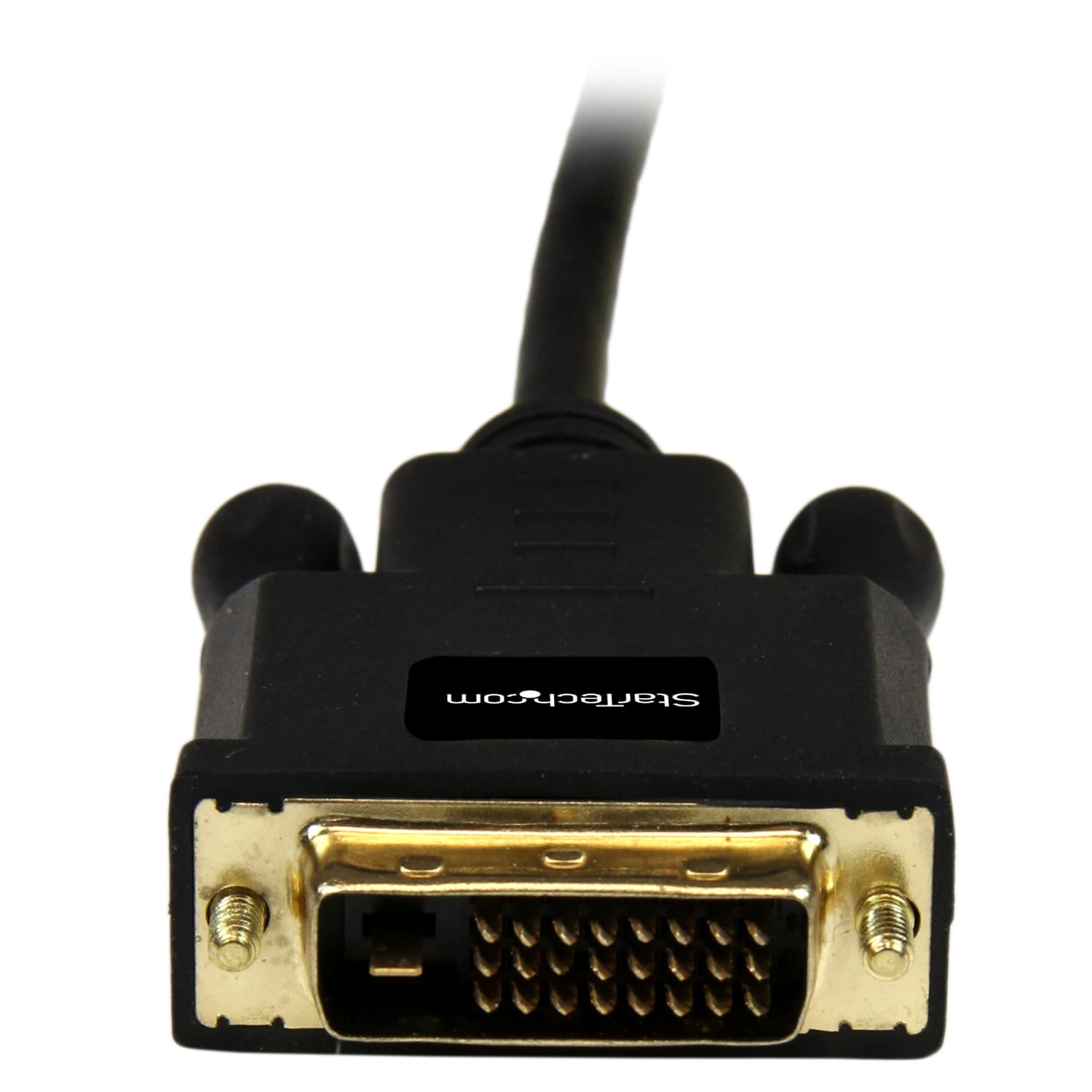 StarTech.com 6 ft Mini DisplayPort to DVI Adapter Converter Cable - Mini DP to DVI 1920x1200 - Black - 6 ft DVI/Mini DisplayPort Video Cable - Image 4