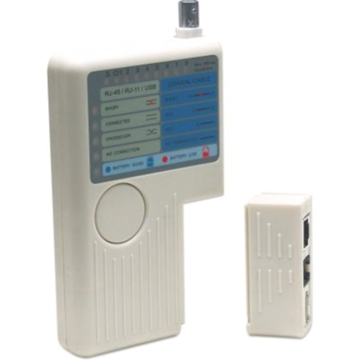 Intellinet Network Solutions 4-in-1 RJ11, RJ45, USB and BNC Cable Tester - 600 ft Test Distance - Image 6