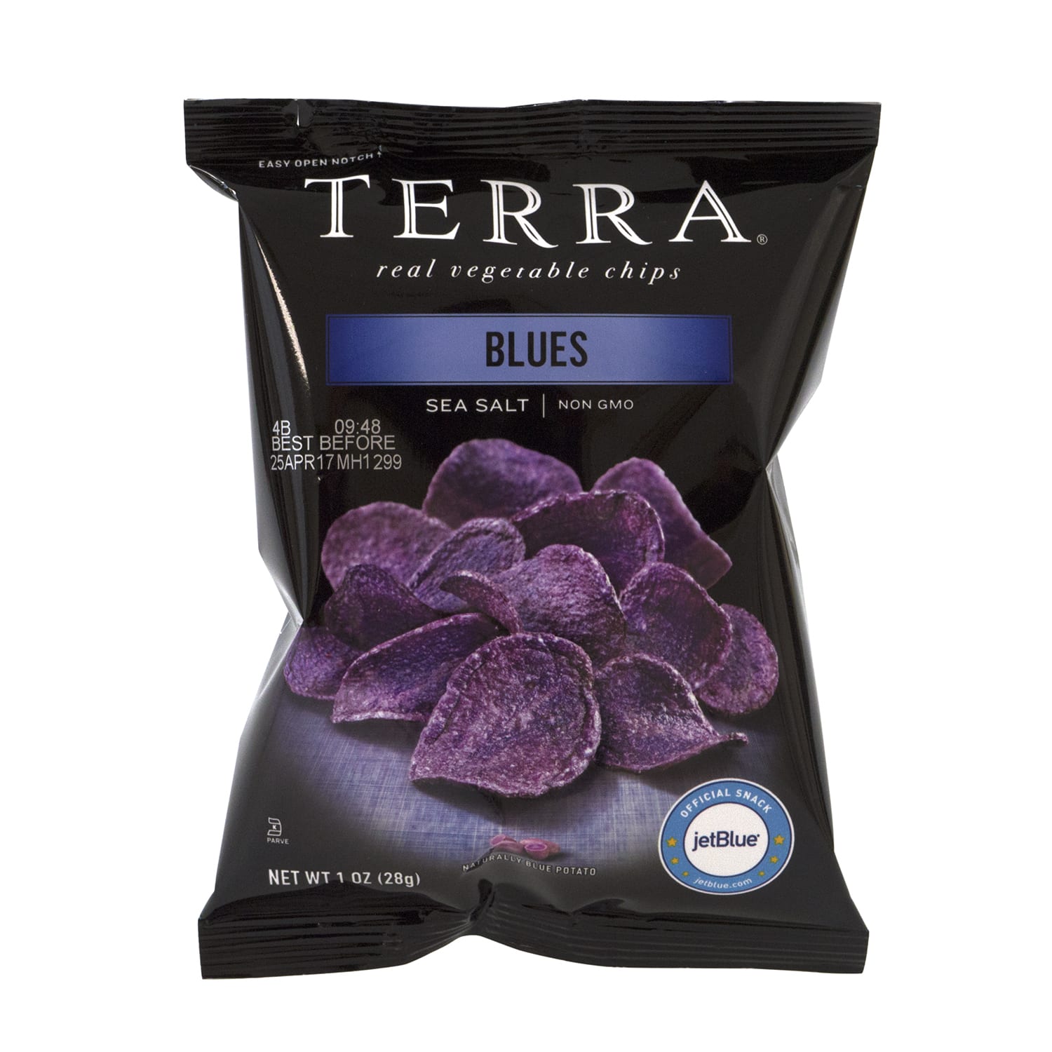 Terra Real Vegetable Chips, Blue, 1 Oz, Pack Of 24 - Image 3